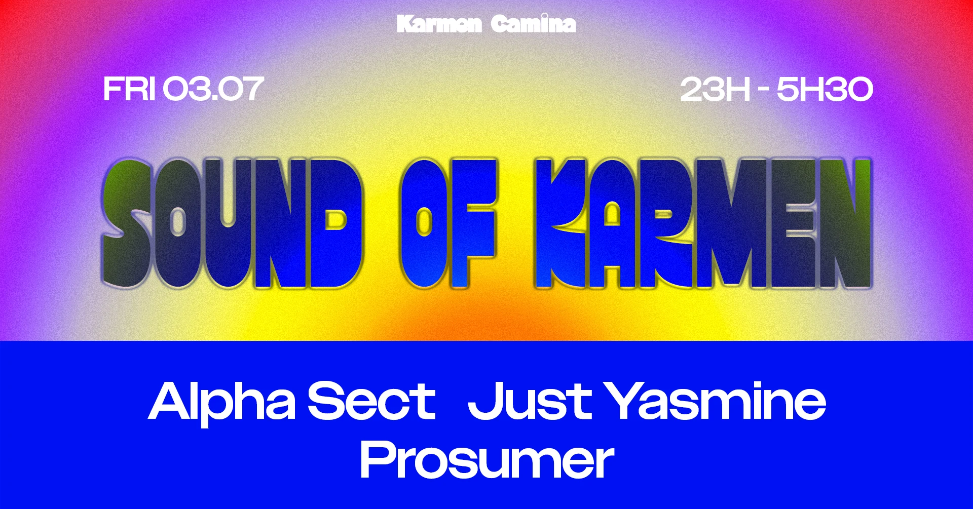 Sound Of Karmen [Alpha Sect, Just Yasmine, Prosumer] Cover