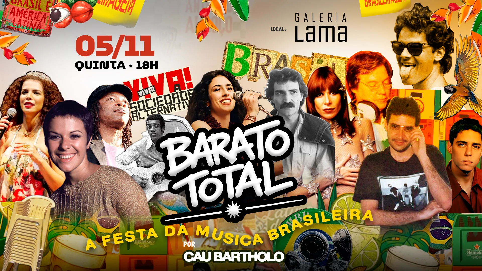 Barato Total 🥁​ Galeria Lama 5/11 (Quinta-Feira) Cover
