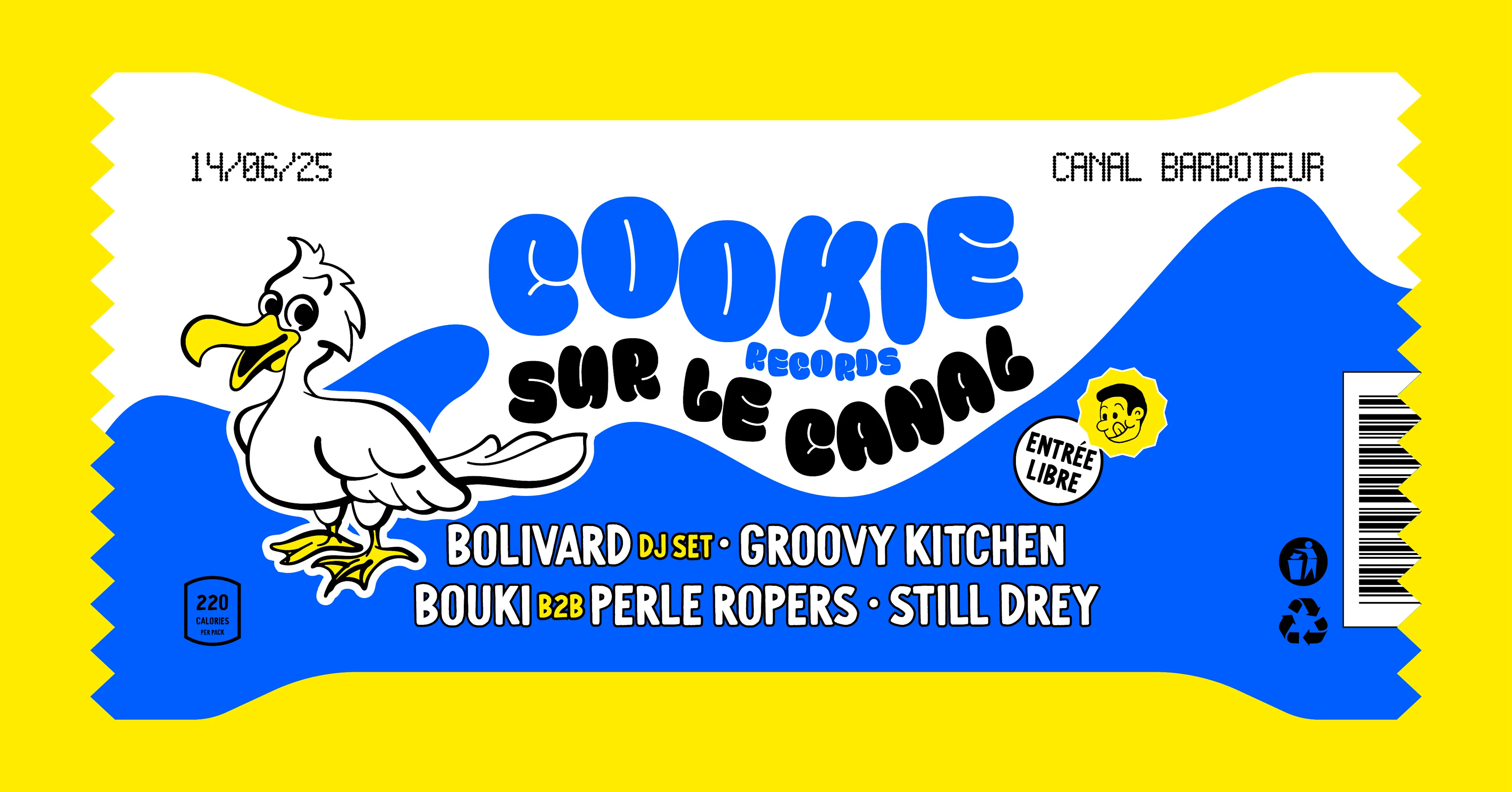 Open Air : Cookie Records Sur Le Canal @Barboteur Cover