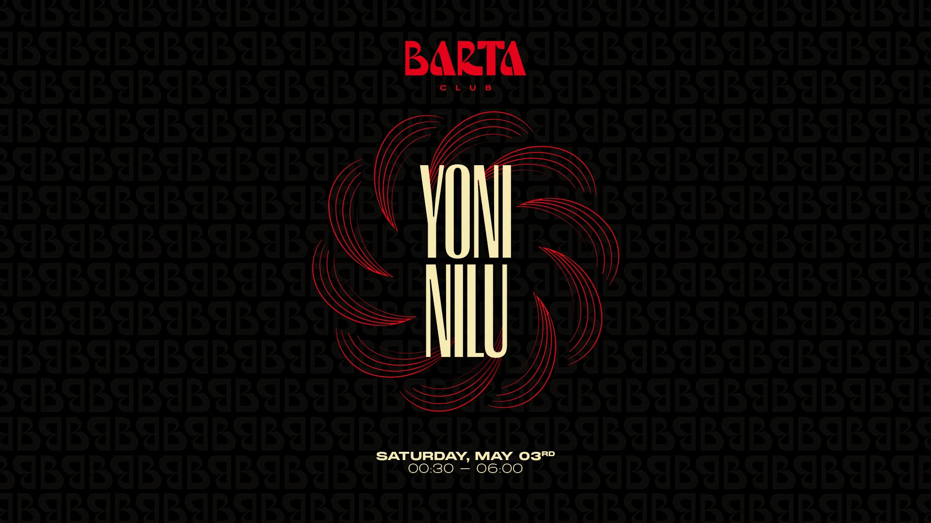 Nilu + Yoni - Samedi 03 Mai 2025 Cover