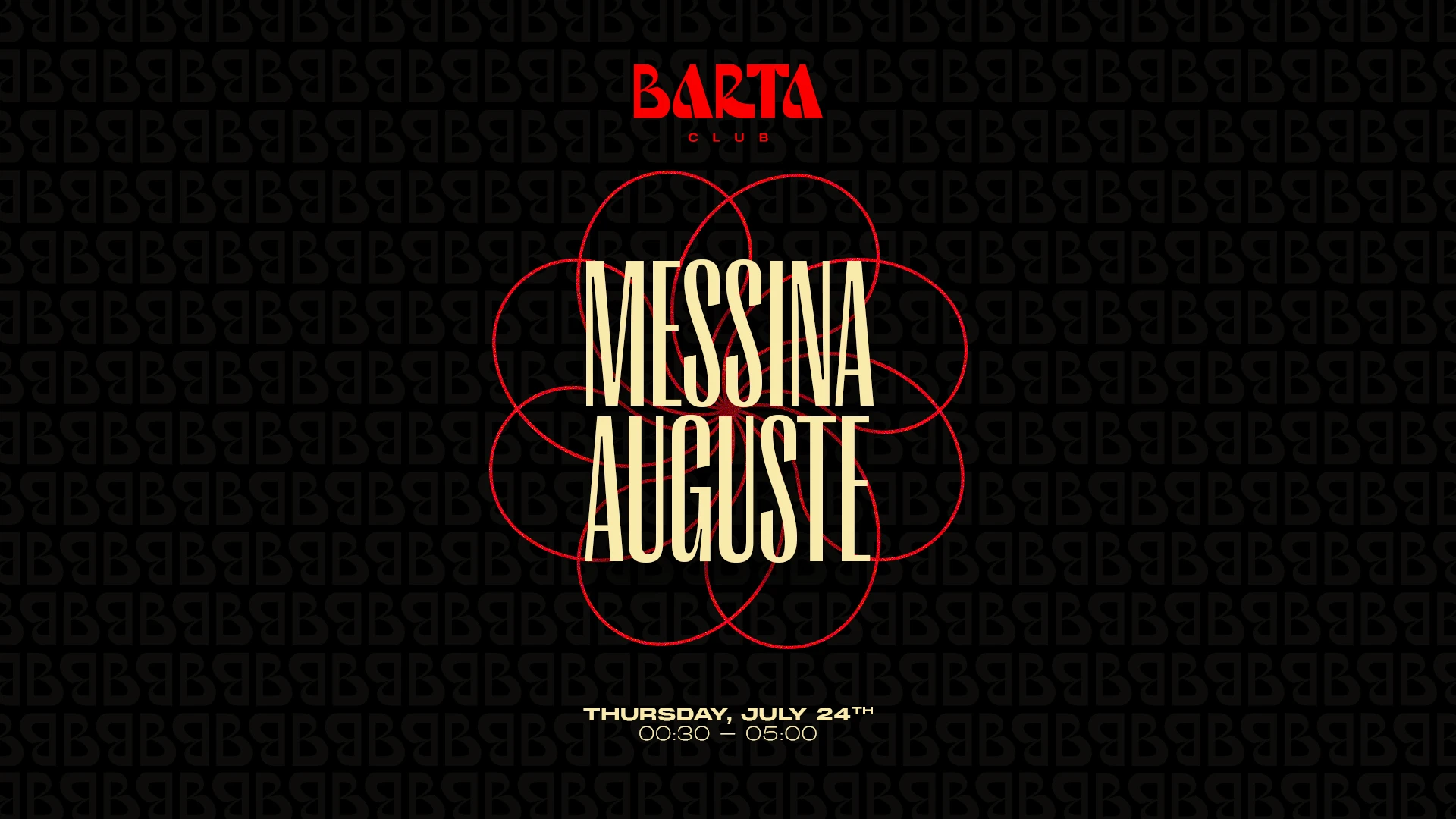 Messina X Auguste - Jeudi 24 Juillet 2025 Cover