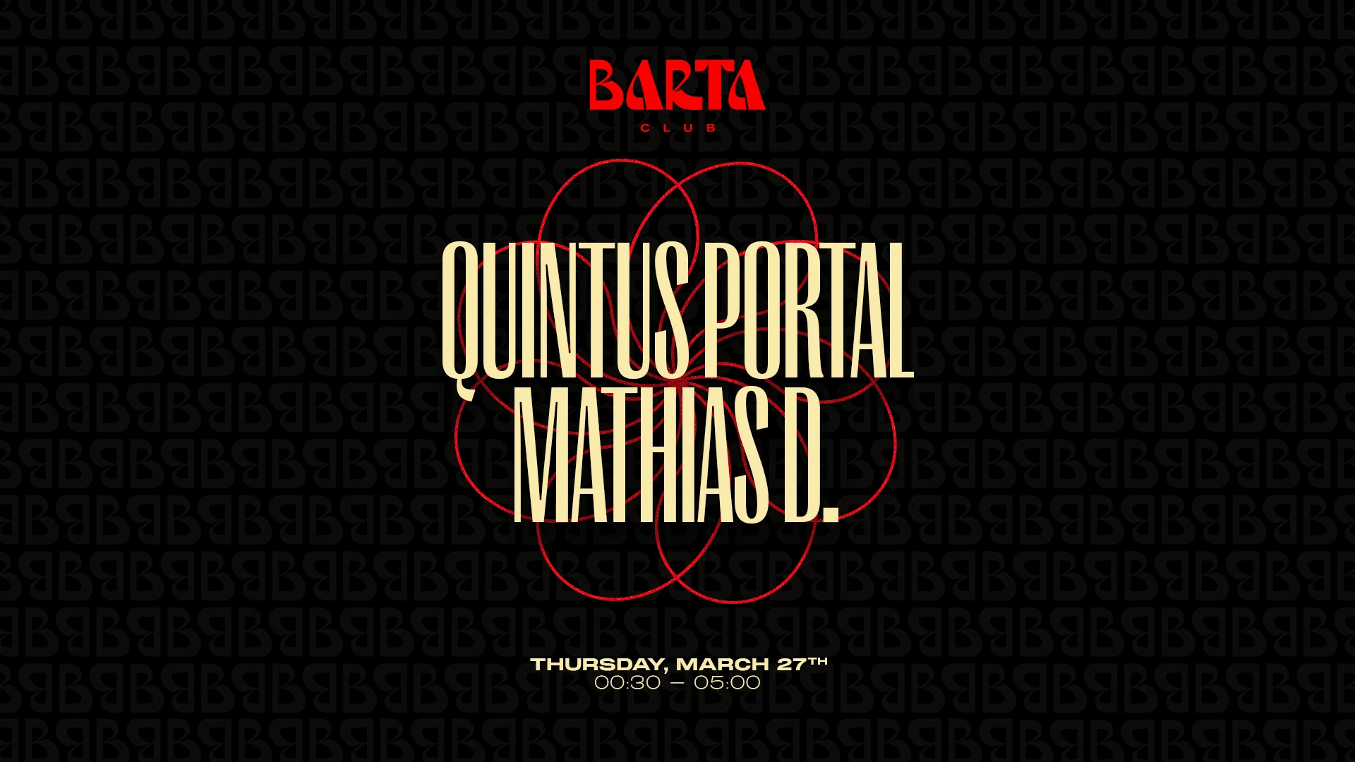 Quintus Portal + Mathias D - Jeudi 27 Mars 2025 Cover