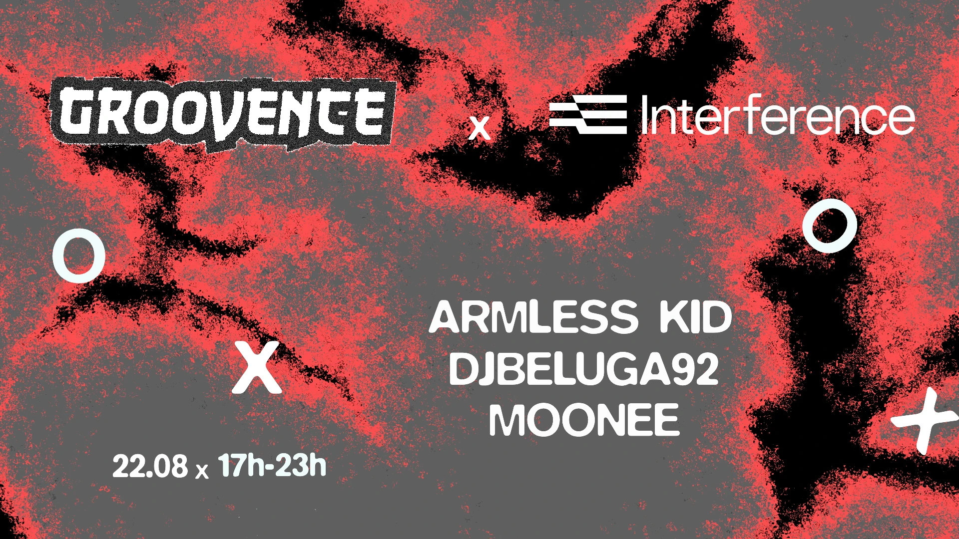 Interference X Groovence : Armless Kid, Dj Beluga92, Moonee Cover