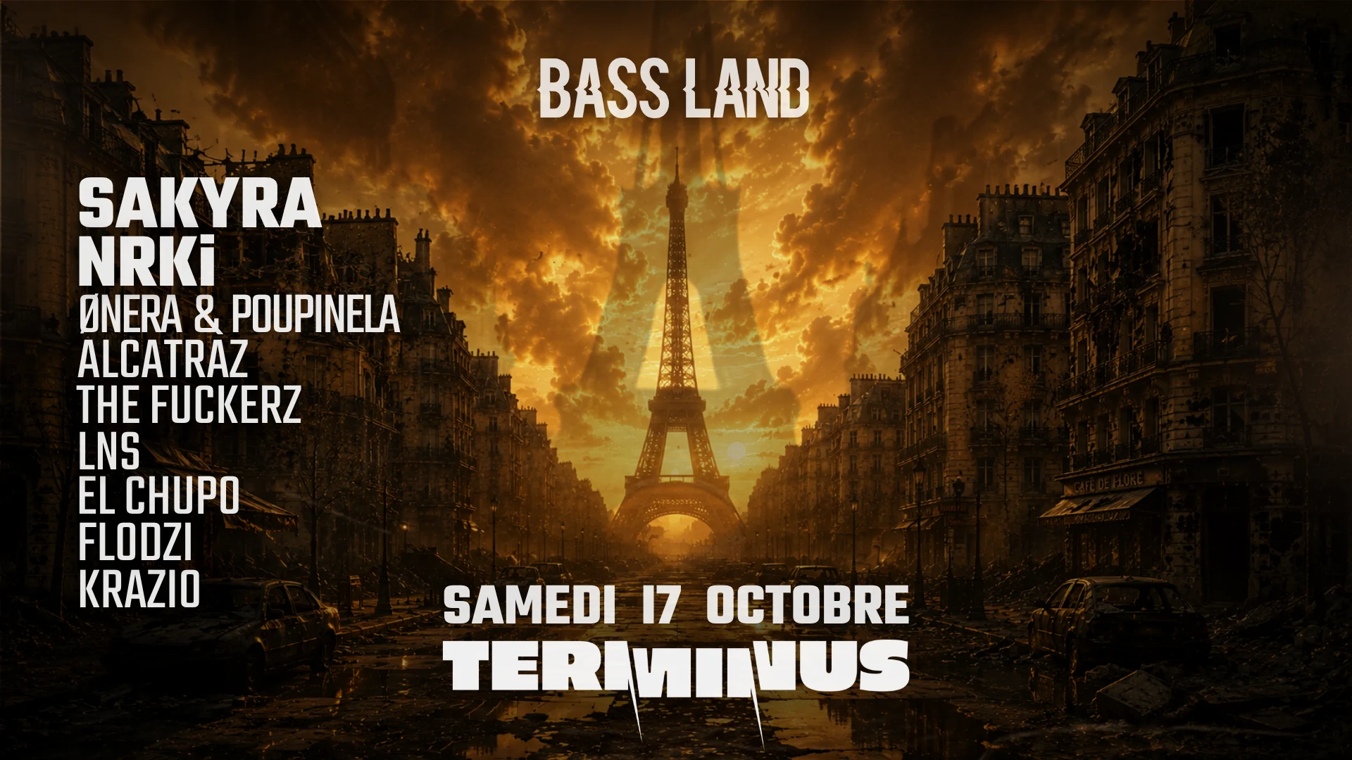 Bass Land X Terminus : Sakyra | Nrki & More Cover