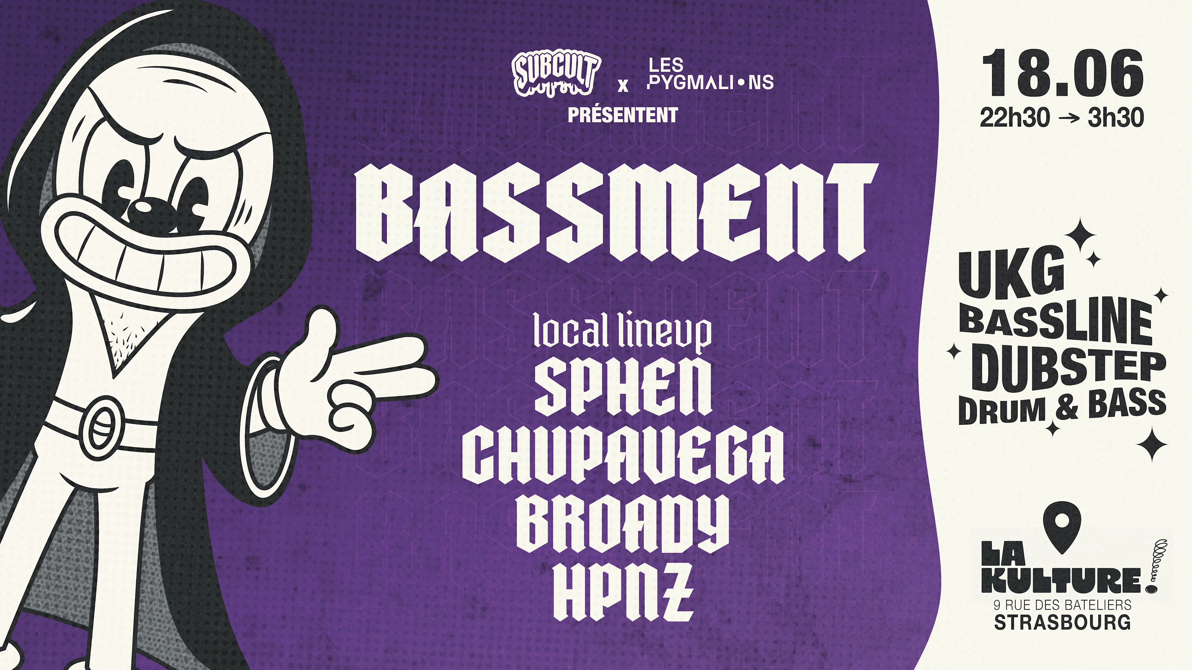 Bassment [Sphen / Chupavega / Broady / Hpnz] Cover