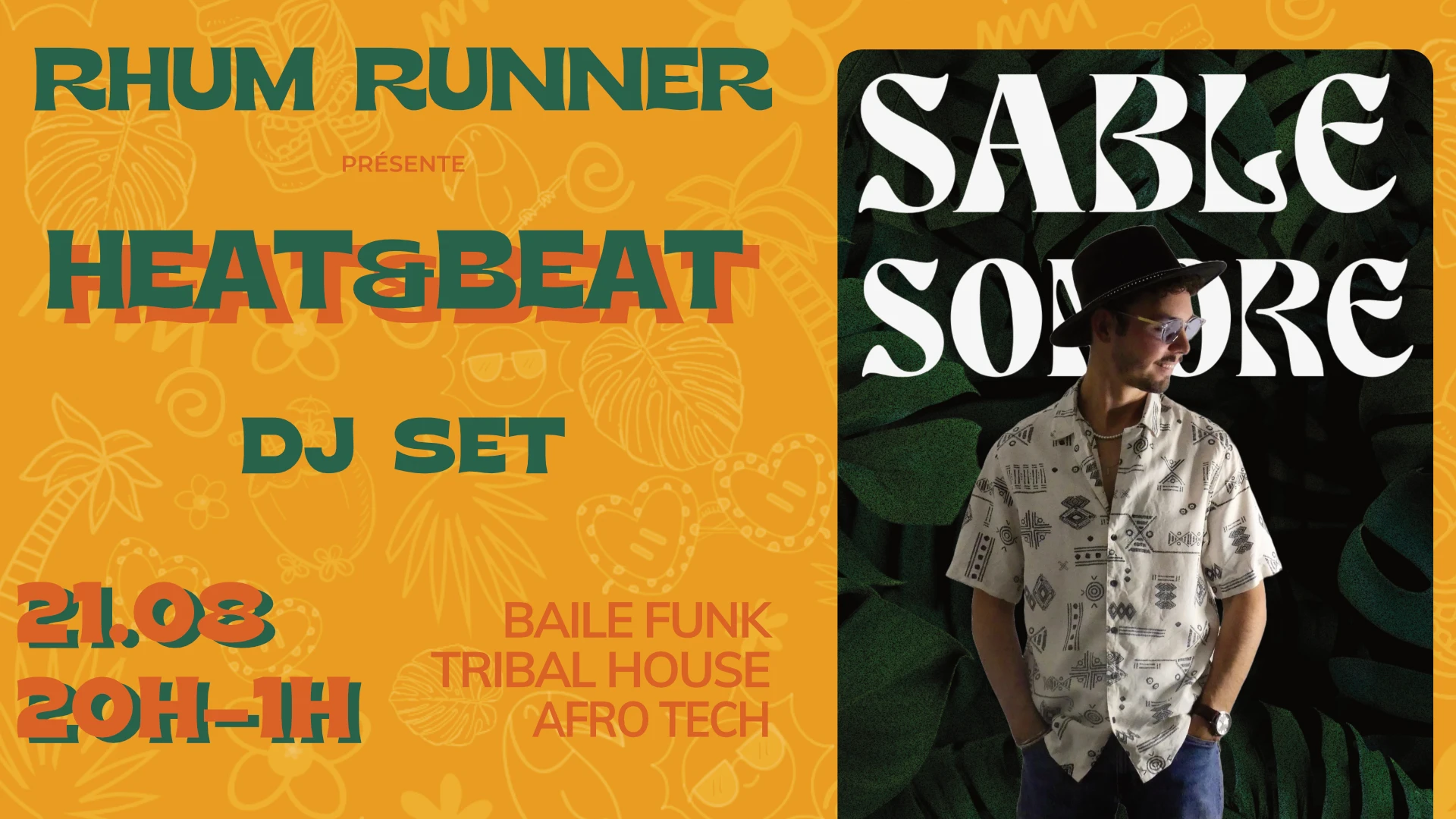 Heat & Beat X Sable Sonore 3 Cover