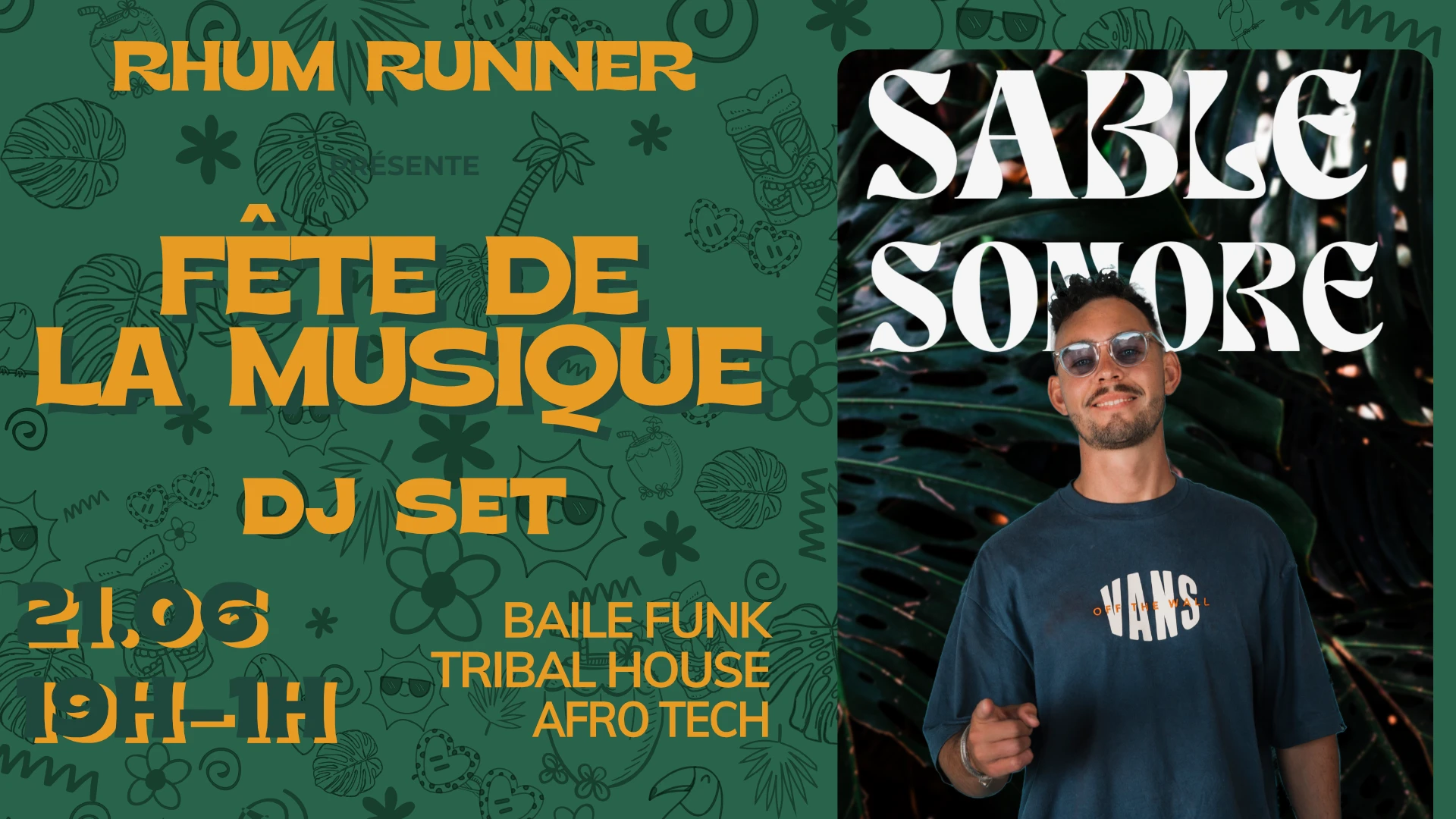 Fête De La Musique X Rhum Runner Cover