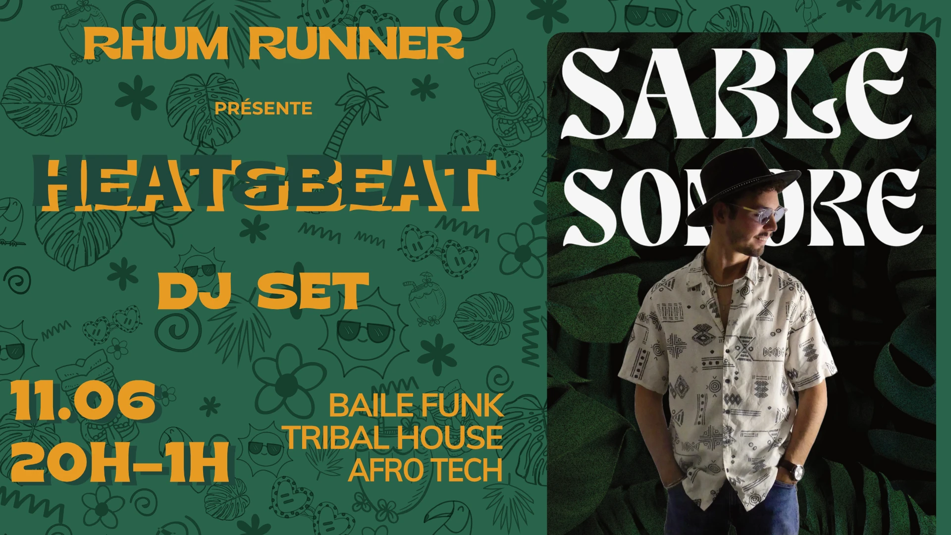 Heat&Beat X Sable Sonore 11.06 Cover