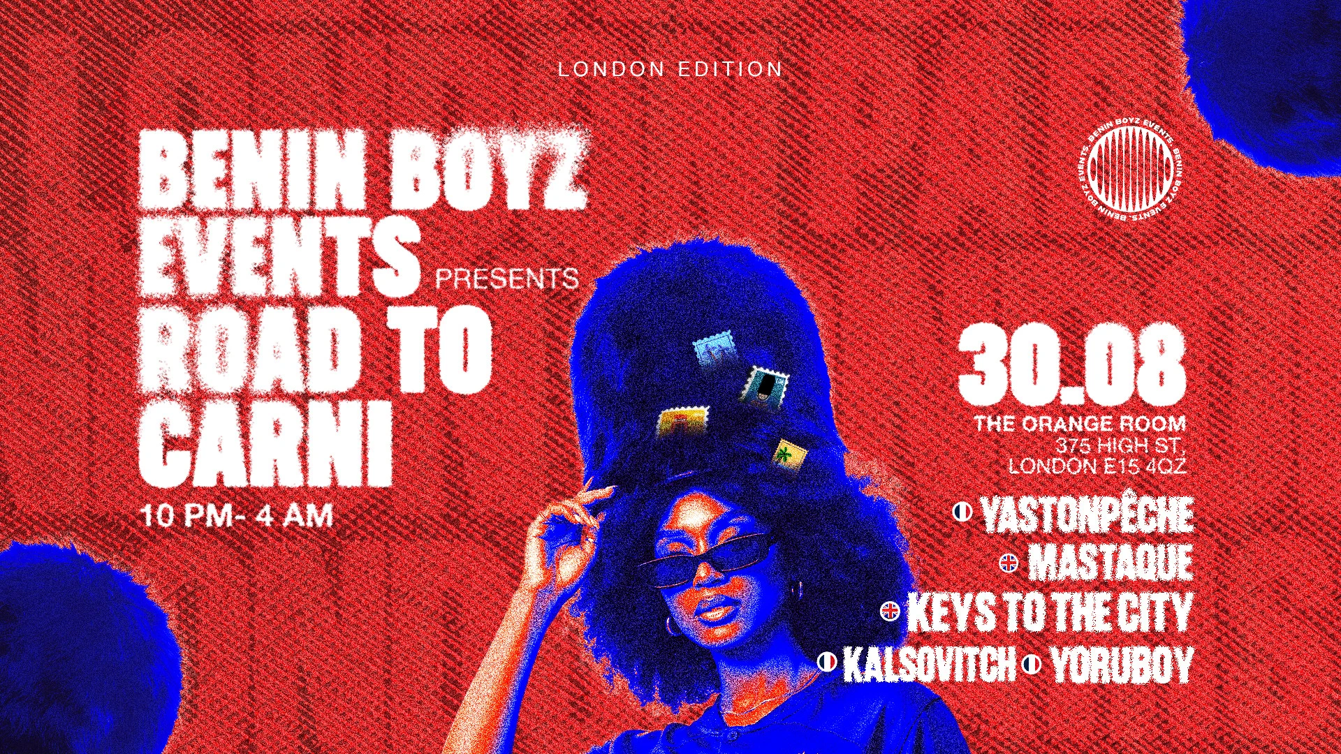 Benin Boyz Presents Road To Carni-French & Caribbean Sounds Cover