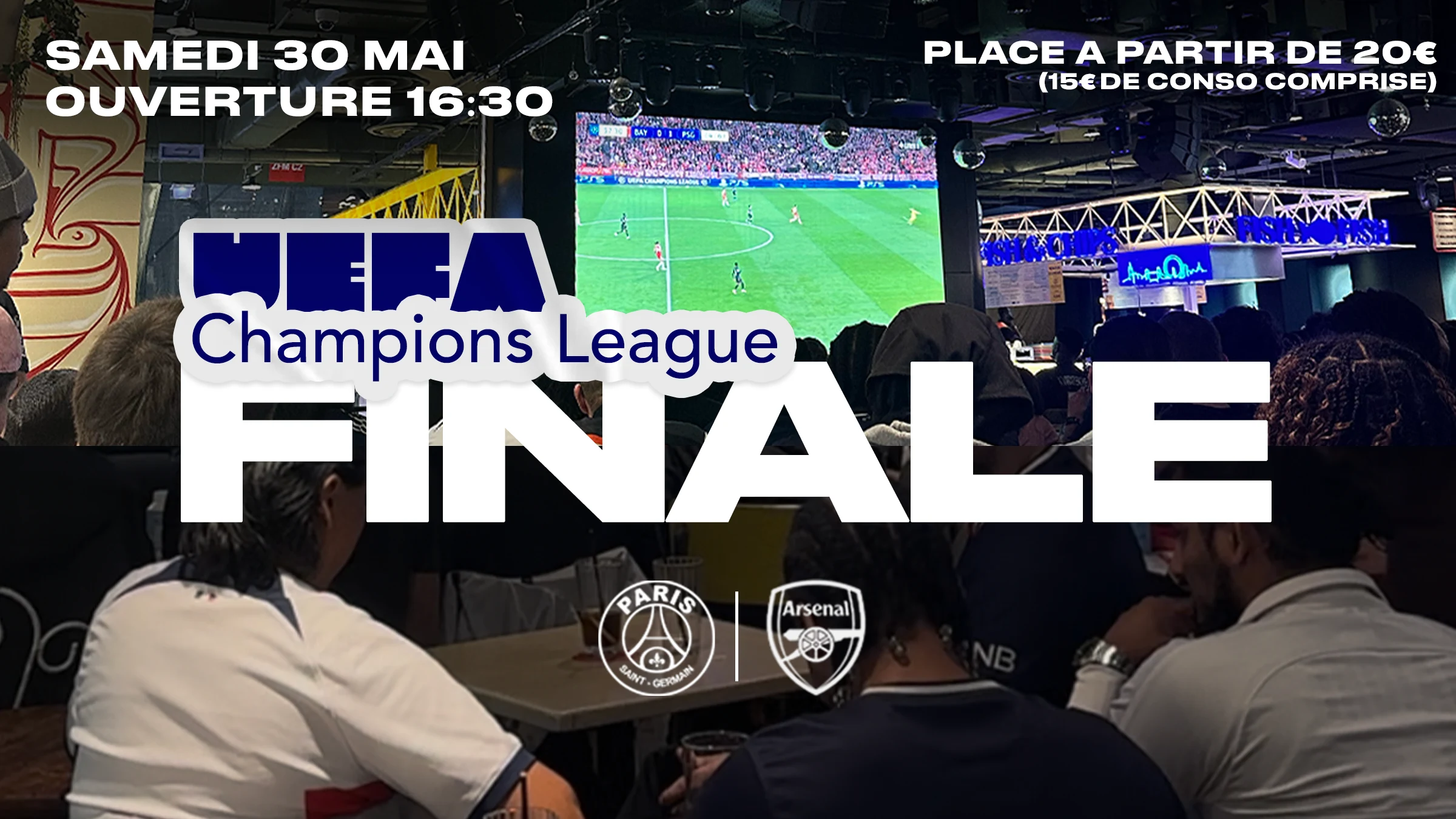 Finale Ligue Des Champions - Psg Vs Arsenal Cover