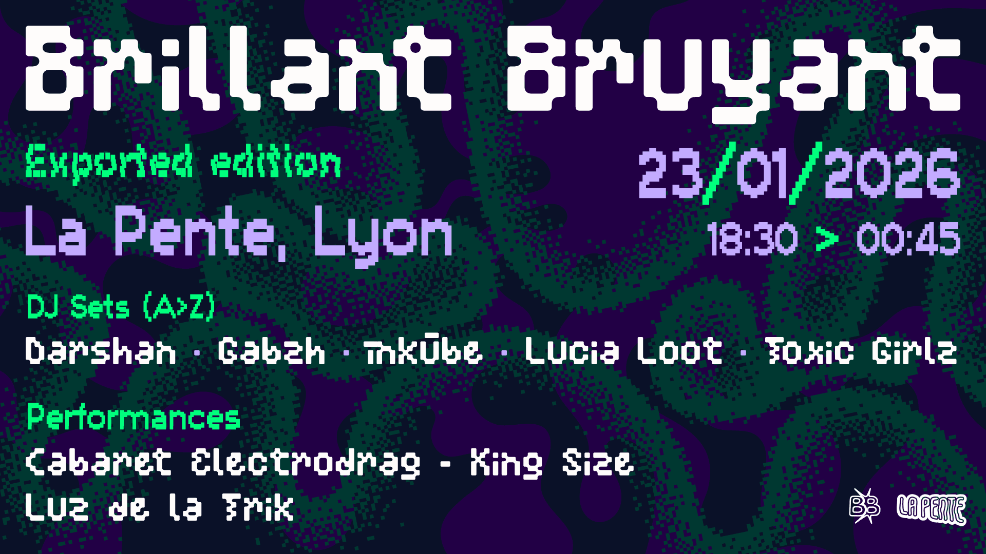 Brillant Bruyant · Exported · Lyon Cover