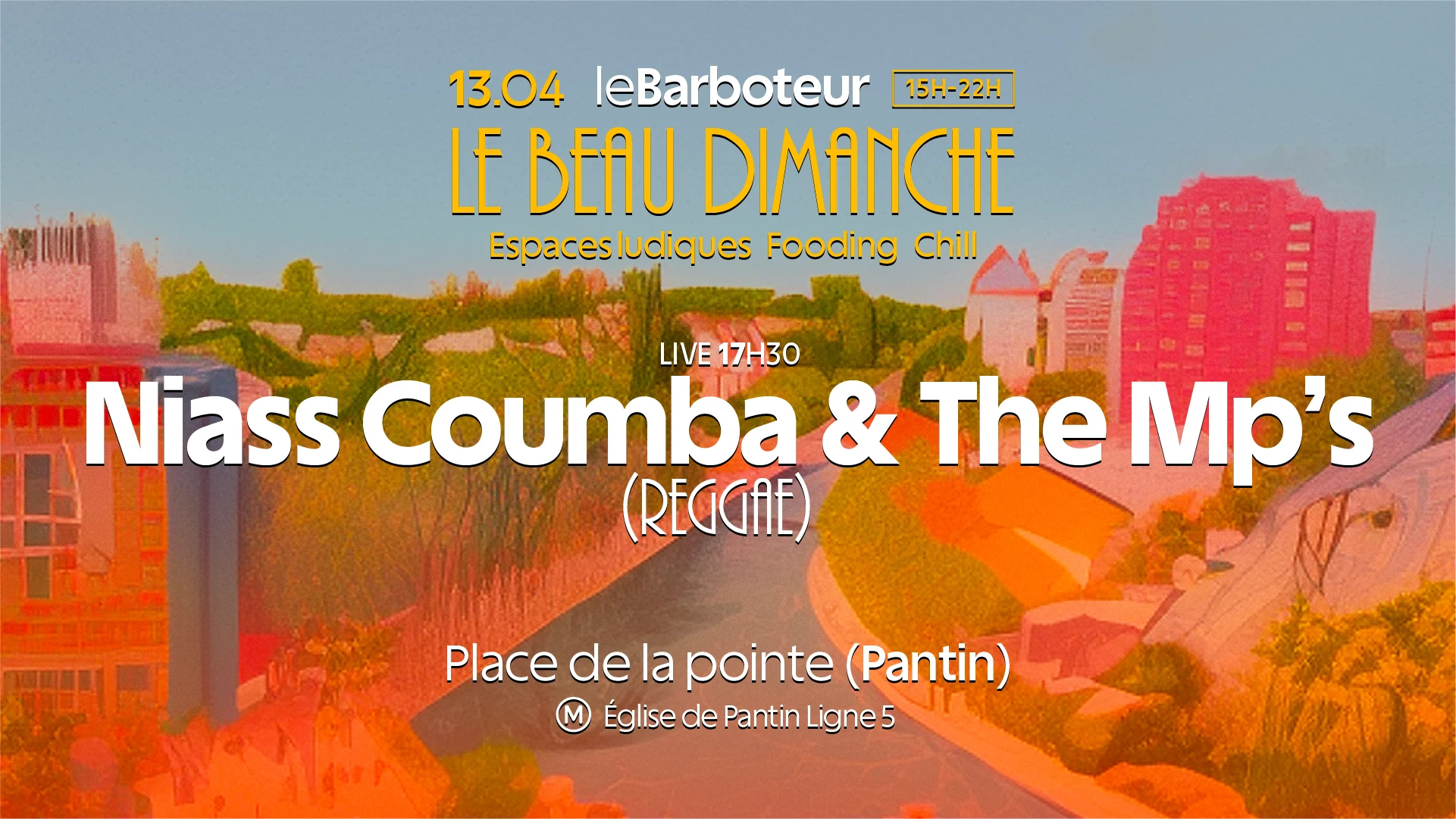 Le Beau Dimanche : Niass Coumba & The Mp's (Live) Cover