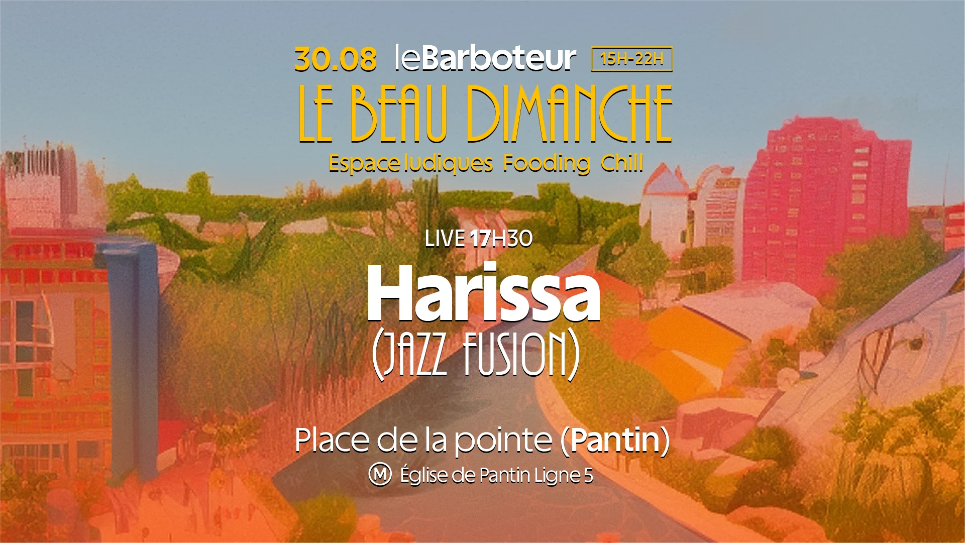 Le Beau Dimanche : Harissa (Live) Cover