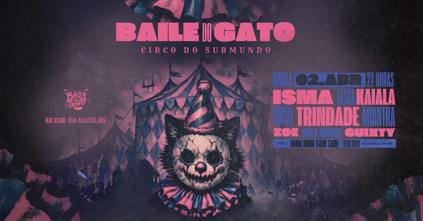 Baile Do Gato: Circo Do Submundo! Cover