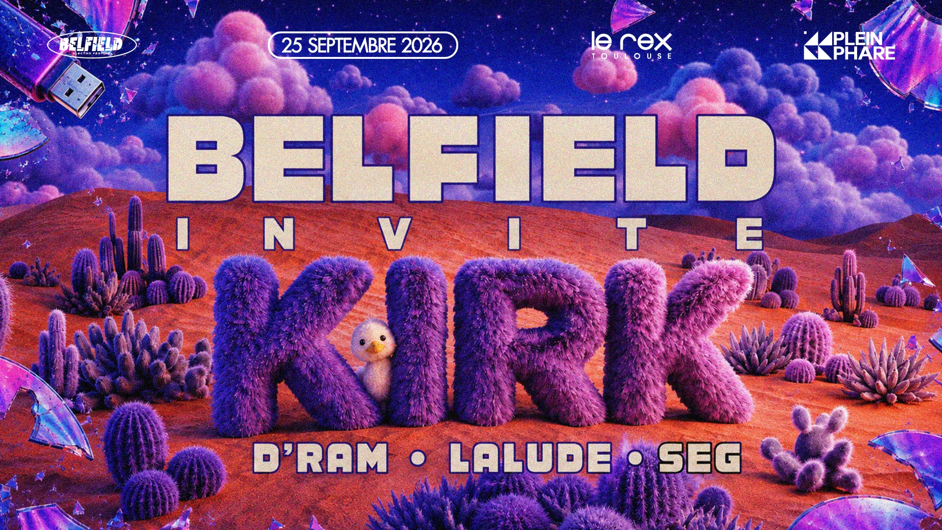 Belfield Inv. Kirk, D'ram, Lalude & Seg (Hard Bounce) Cover