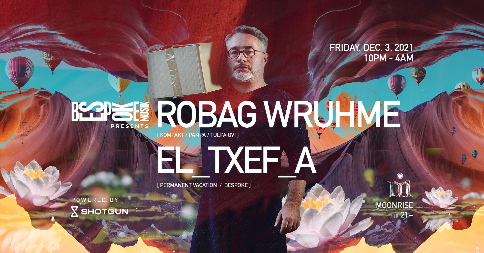 Bespoke Musik : Robag Wruhme + El_Txef_A At Moonrise Cover