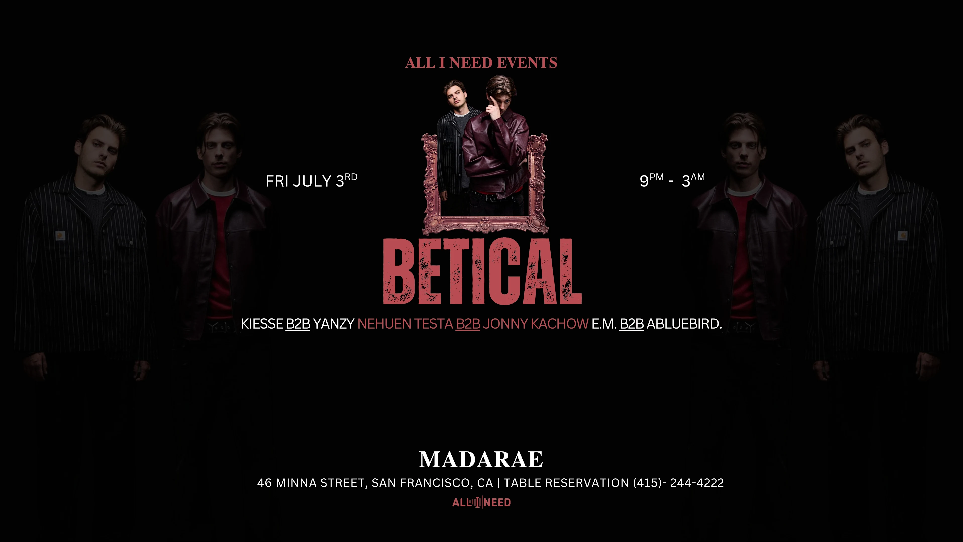 Betical (Afro House, Melodic House & Indie Dance) At Madarae Cover
