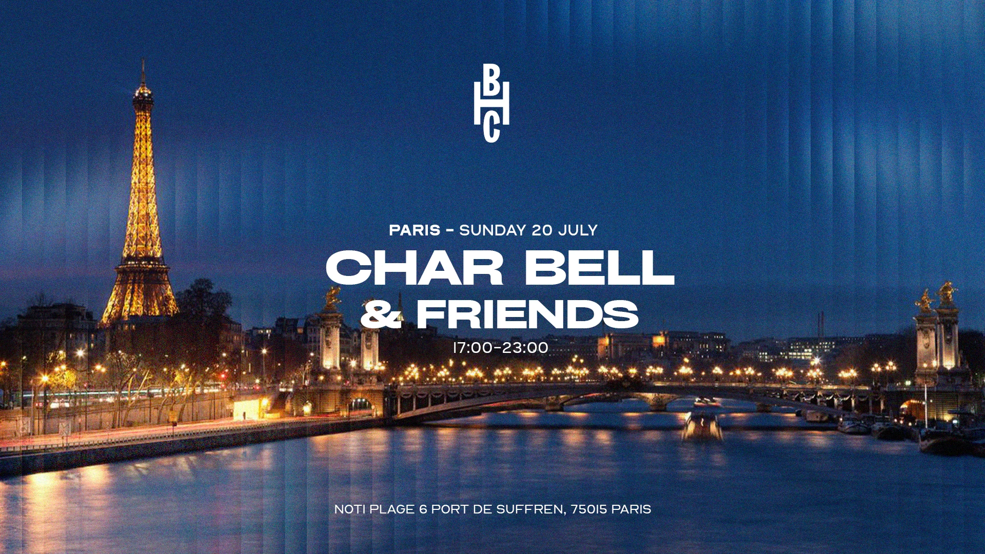 Char Bell & Friends: Eiffel Tower Sunset Vibes W/ Bhc Cover