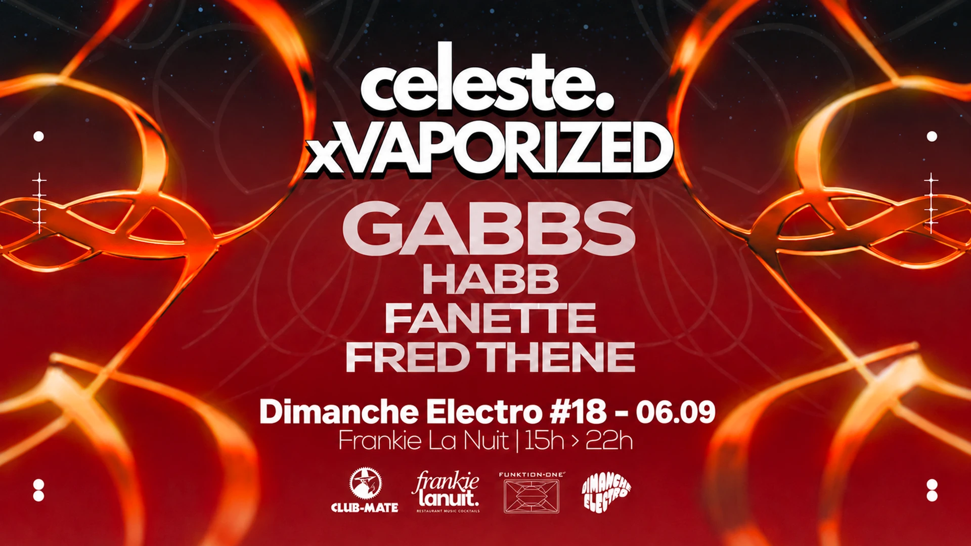 Celeste X Vaporized With Gabbs - Péniche Frankie La Nuit Cover
