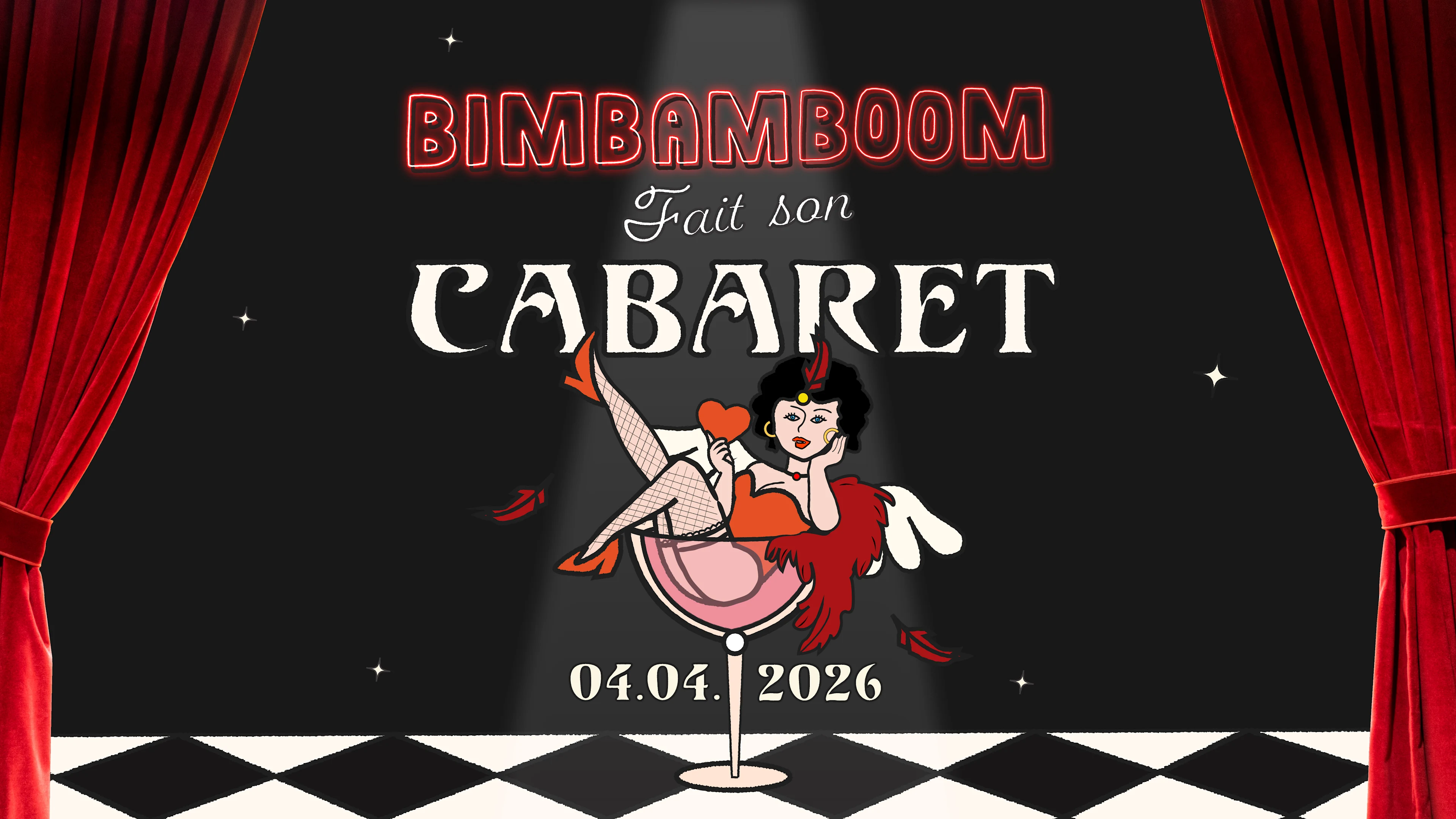 Bim Bam Boom Fait Son Cabaret / Soirée Électro Cover
