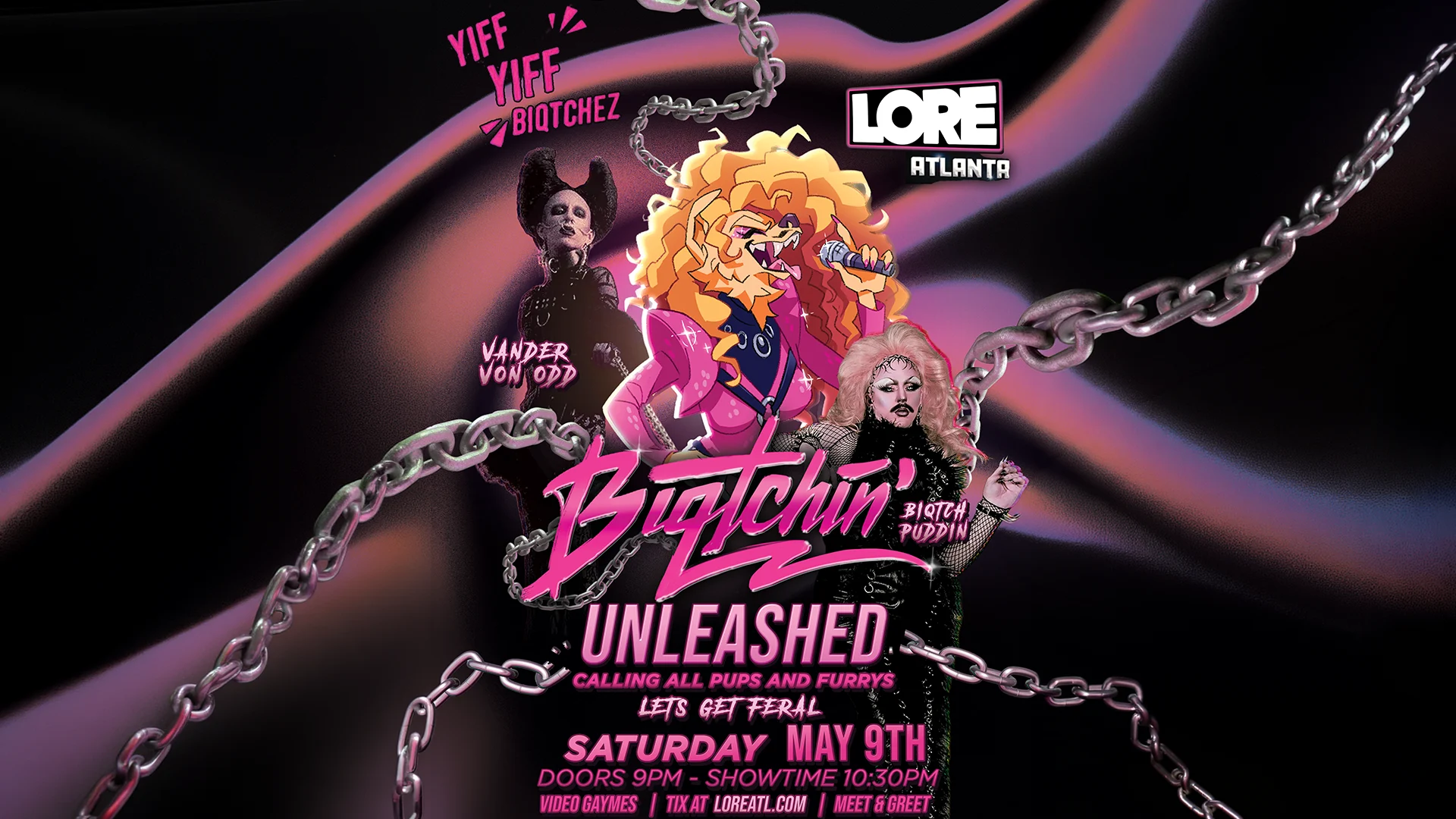 Biqtchin' Atl: Unleashed! With Vander Van Odd Cover