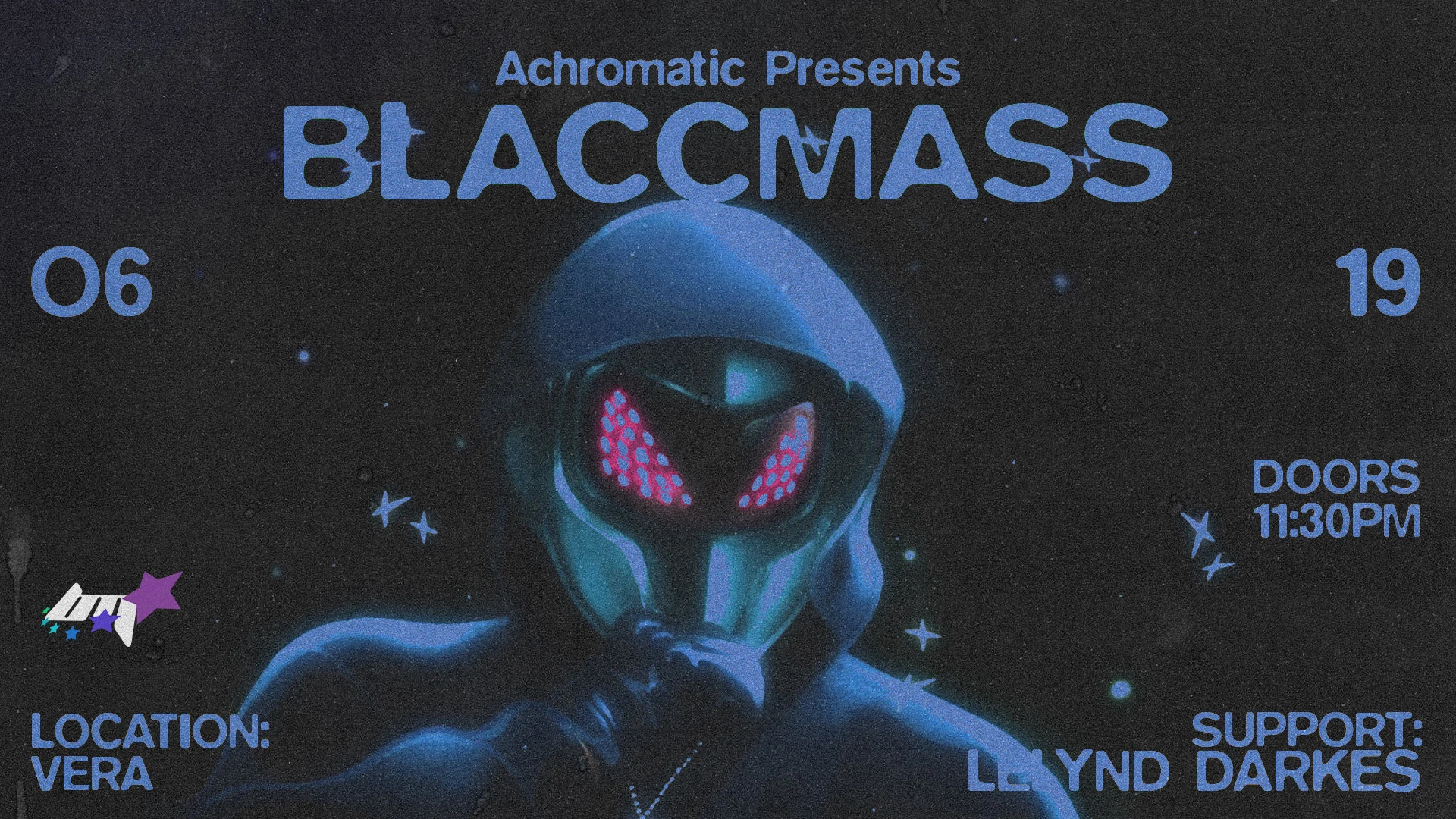 Achromatic Presents: Blaccmass Cover