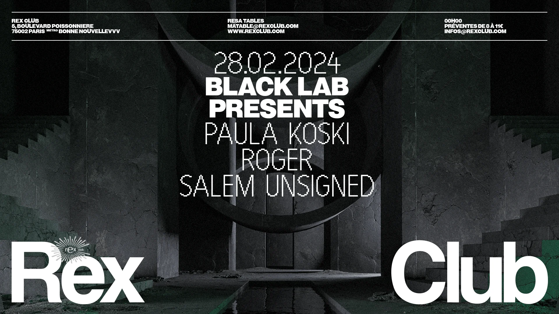 Black Lab Presents: Paula Koski, Roger & Salem, Unsigned Cover
