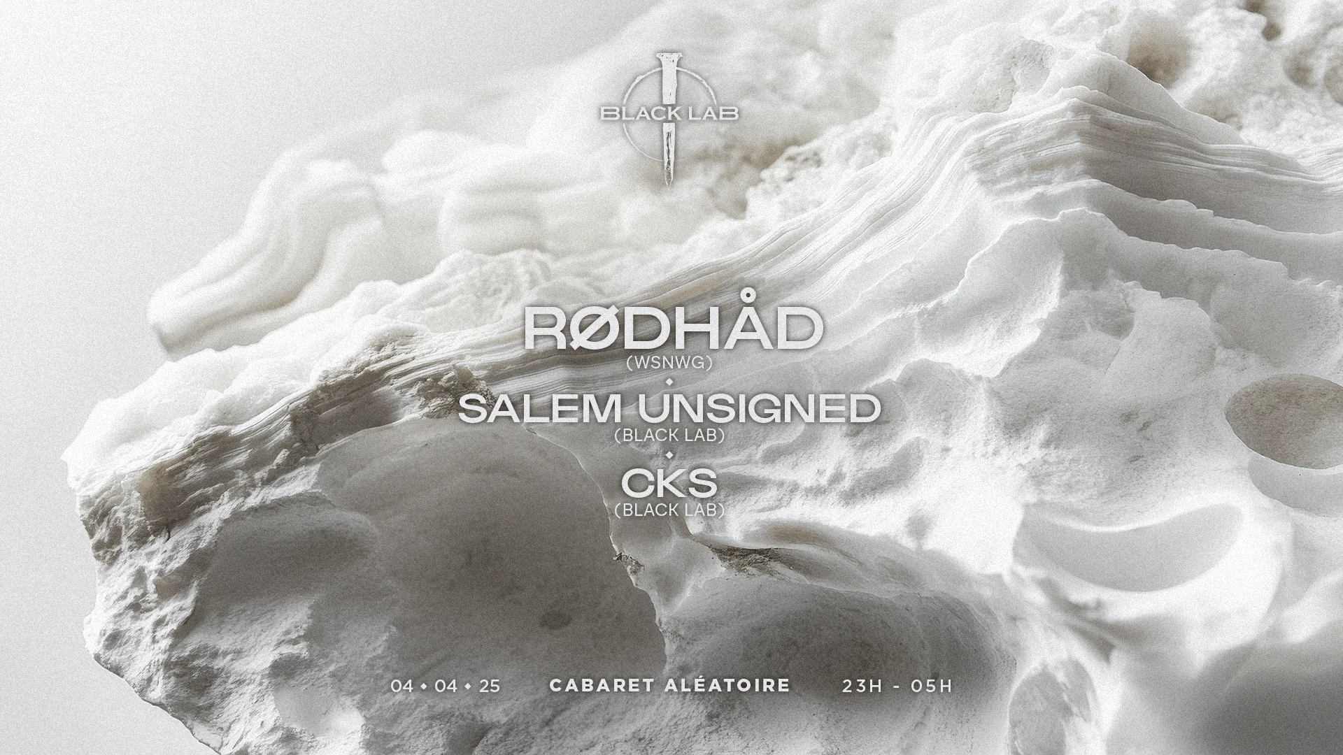 Club Cabaret X Black Lab Invite Rødhåd Cover
