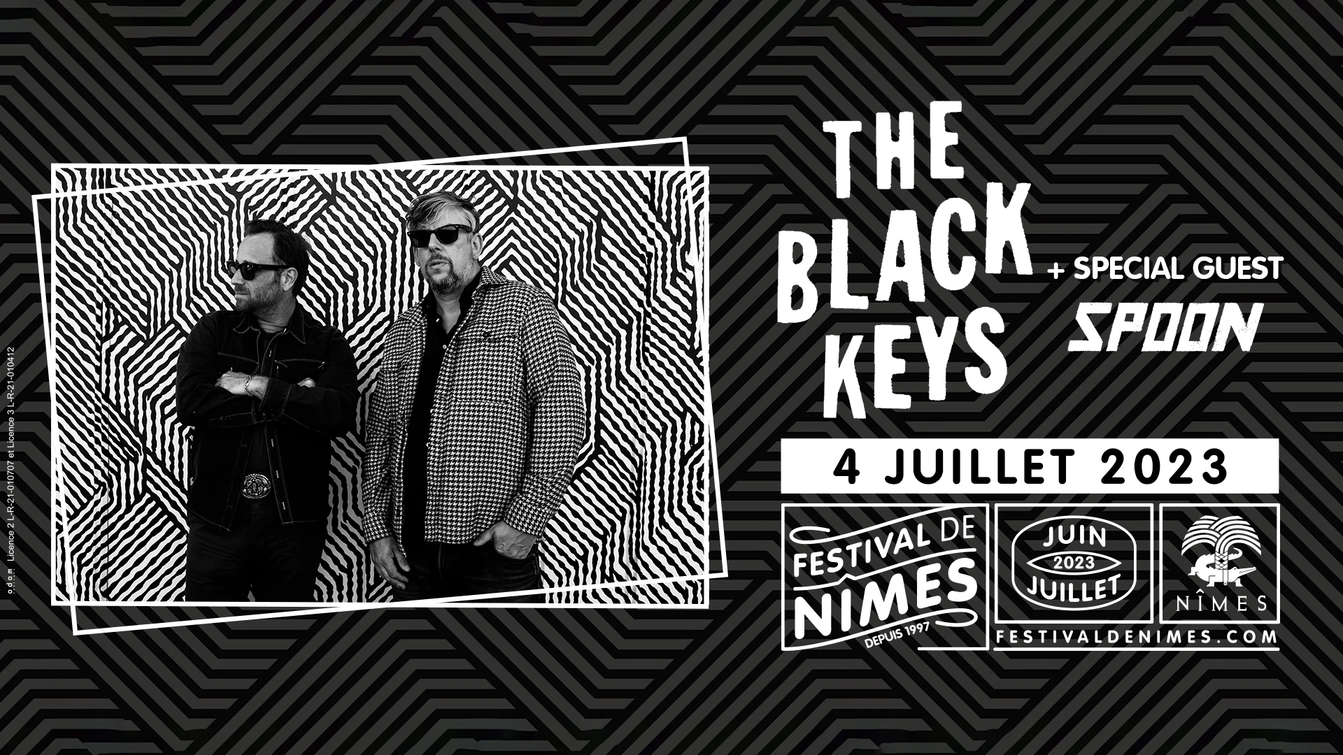 The Black Keys - Festival De Nimes 2023 Cover