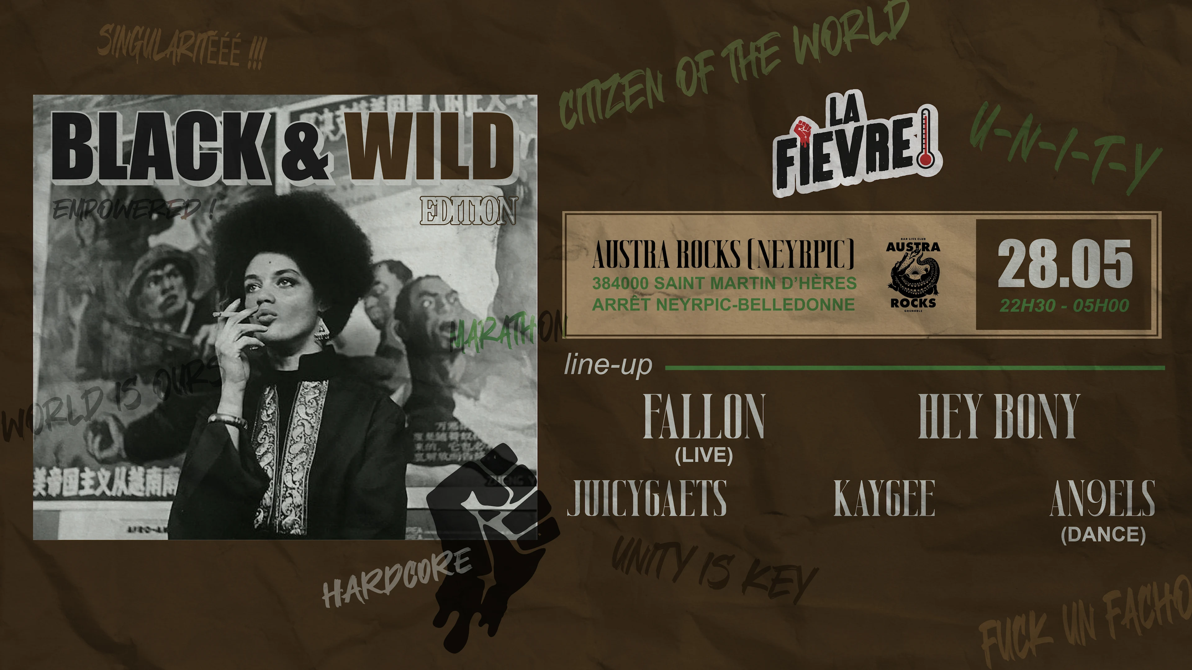 La Fièvre : Black & Wild Édition Cover