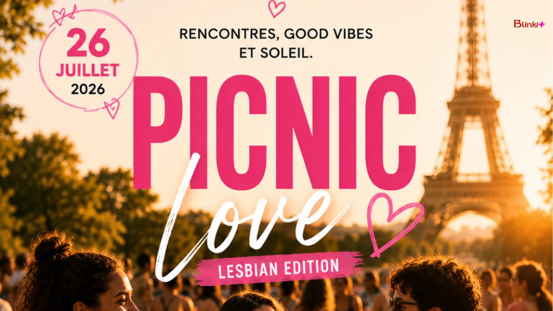 Blinky+ Picnic Love : Lesbian Edition Cover