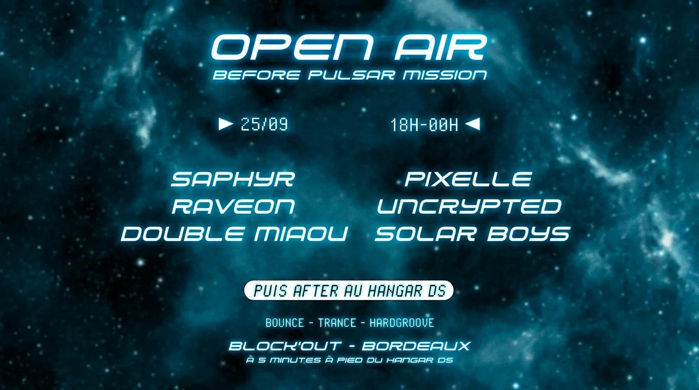 Open Air Before Pulsar Mission Cover
