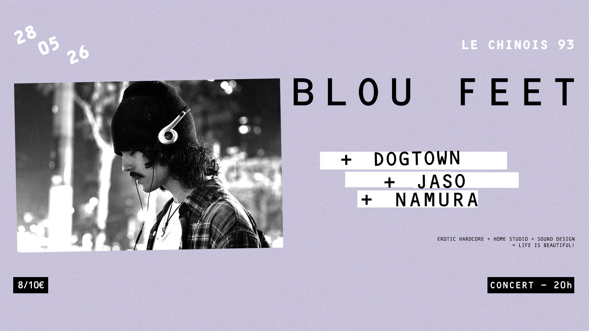 Blou Feet + Dogtown + Jaso + Namura Cover
