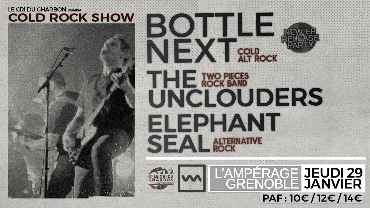 Cold Rock Show / Bottle Next Release Party Cover