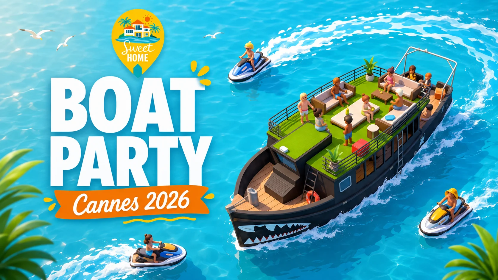 Boat Party - Sweet Home Cover