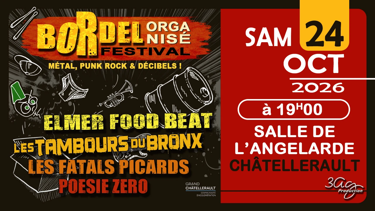 Bordel Organisé Festival Cover
