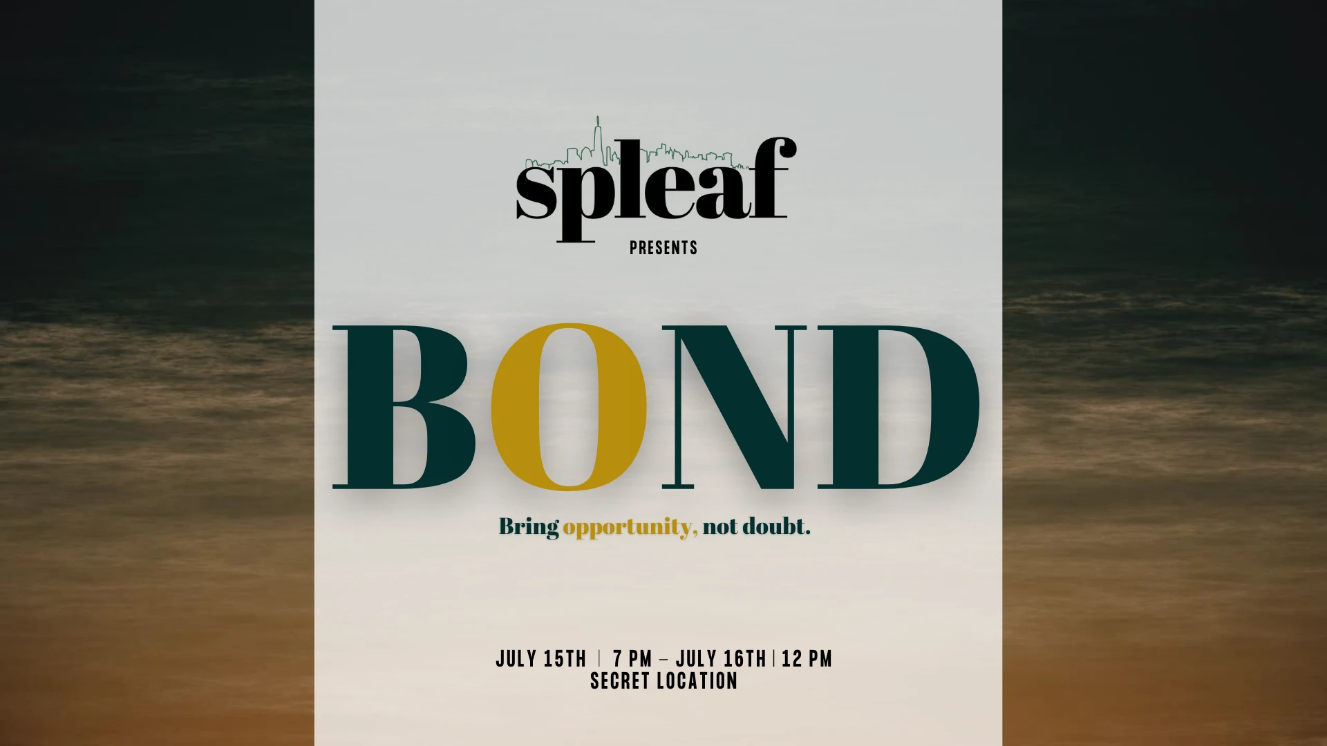 Bond Cover