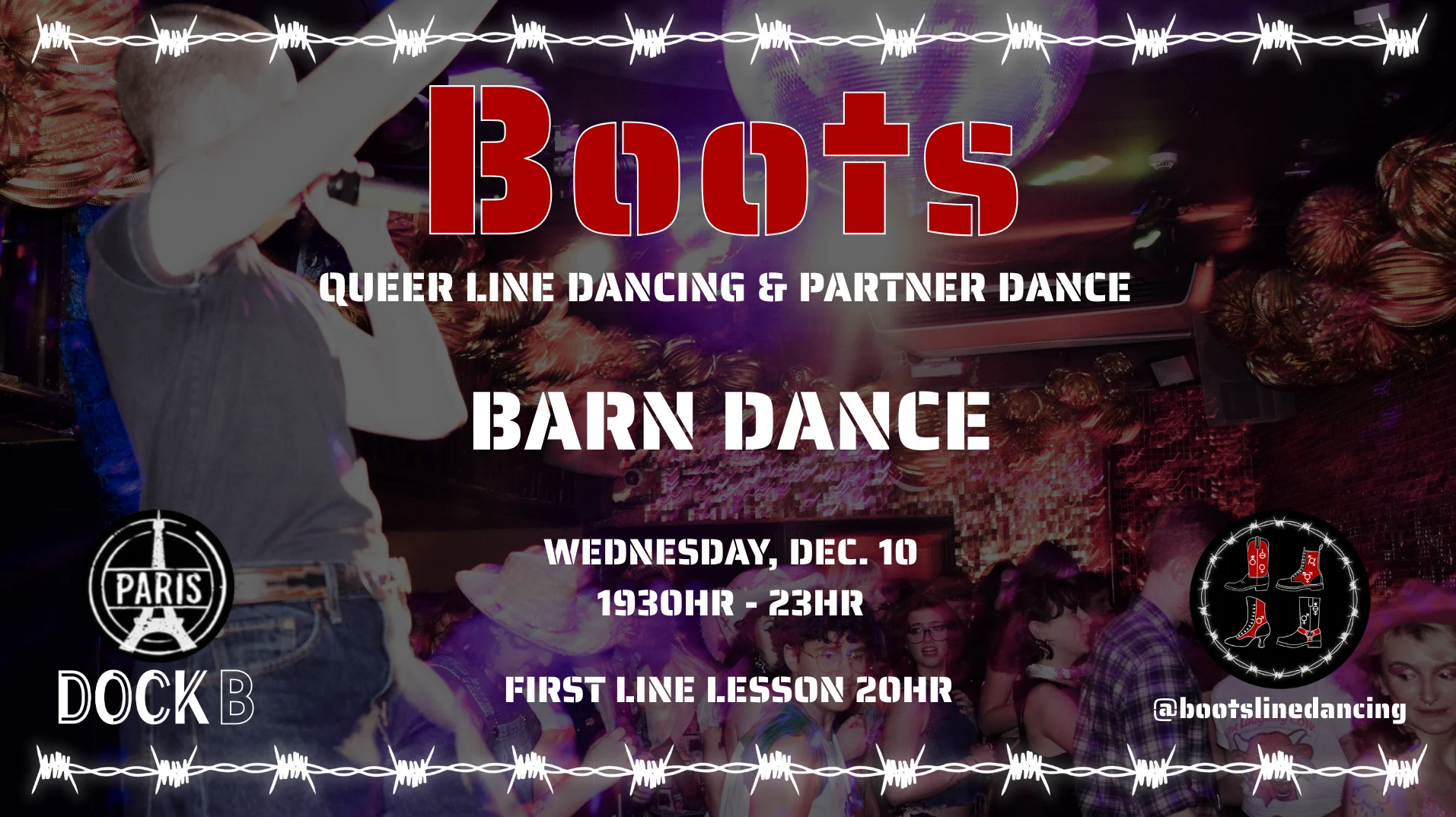 Boots Barn Dance: Queer Line Dancing Cover