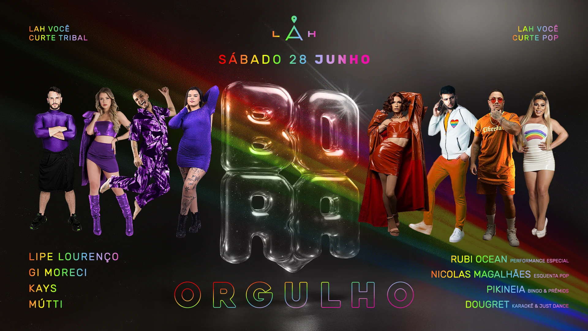 28/6 - Sa.Bah.Bah.Do + Bora Orgulho Cover
