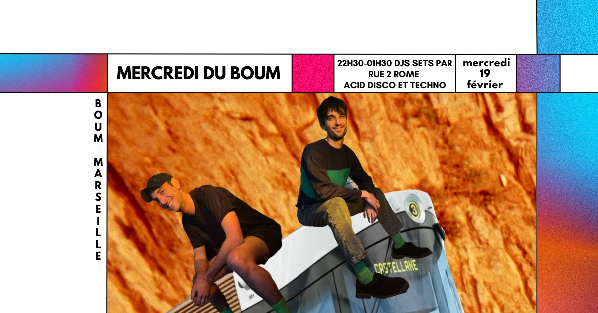 Mercredi Du Boum : Rue2rome Acid Disco Et Techno Cover