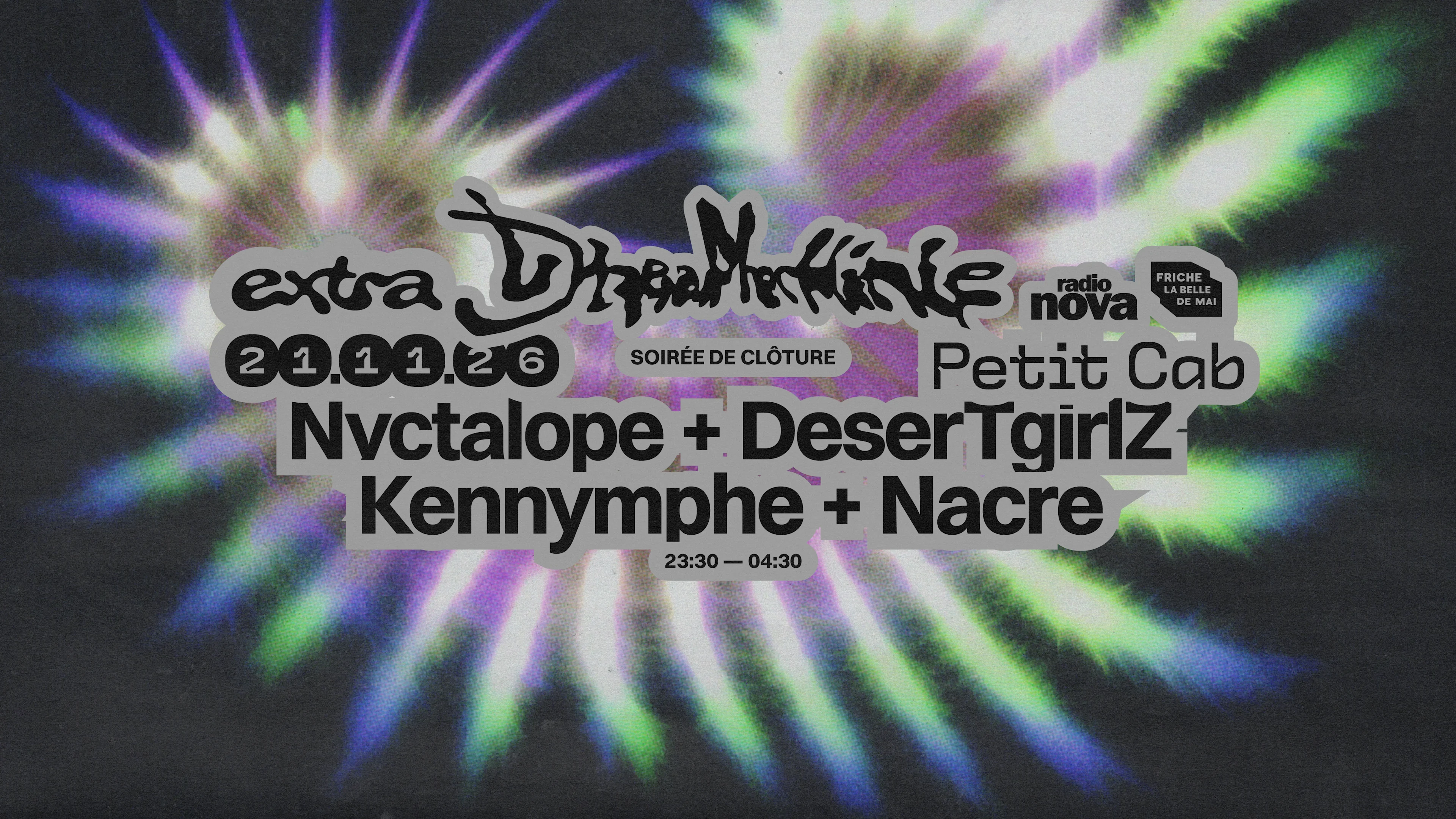 Dreamachine Festival @ Petit Cab Cover
