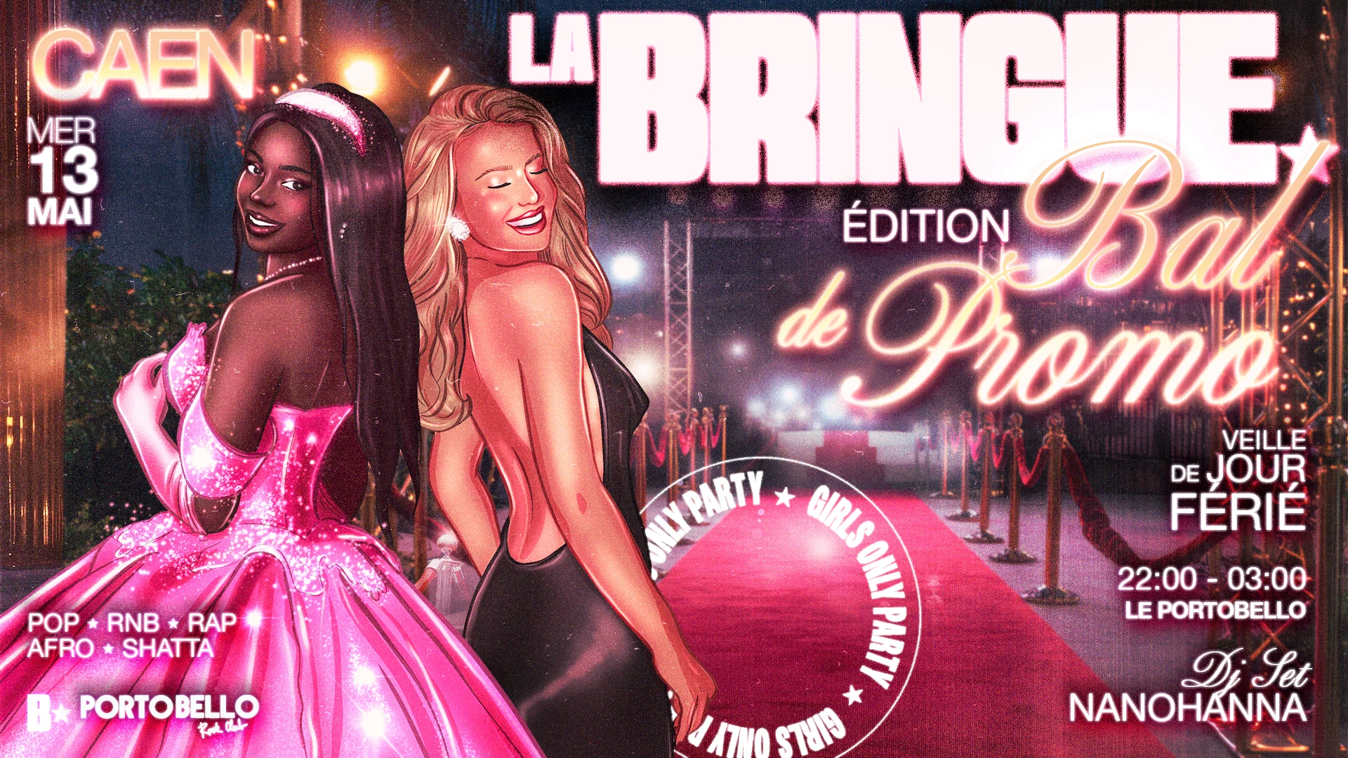 La Bringue Girls Only - Caen Cover