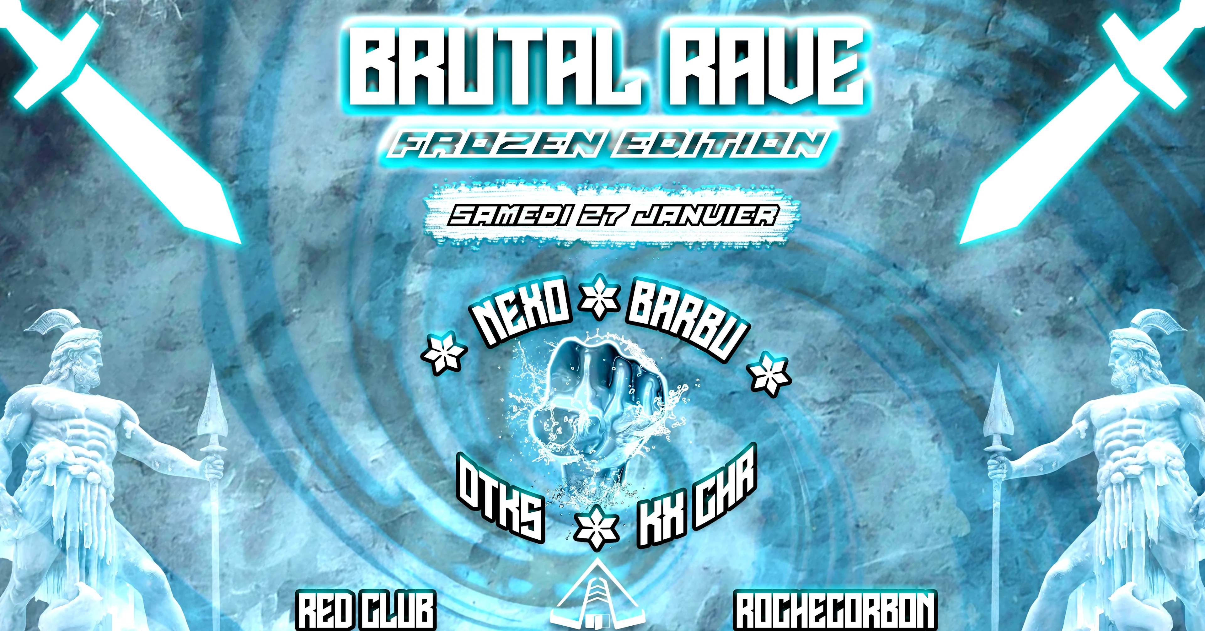 Brutal Rave - Frozen Edition In Redclub Cover