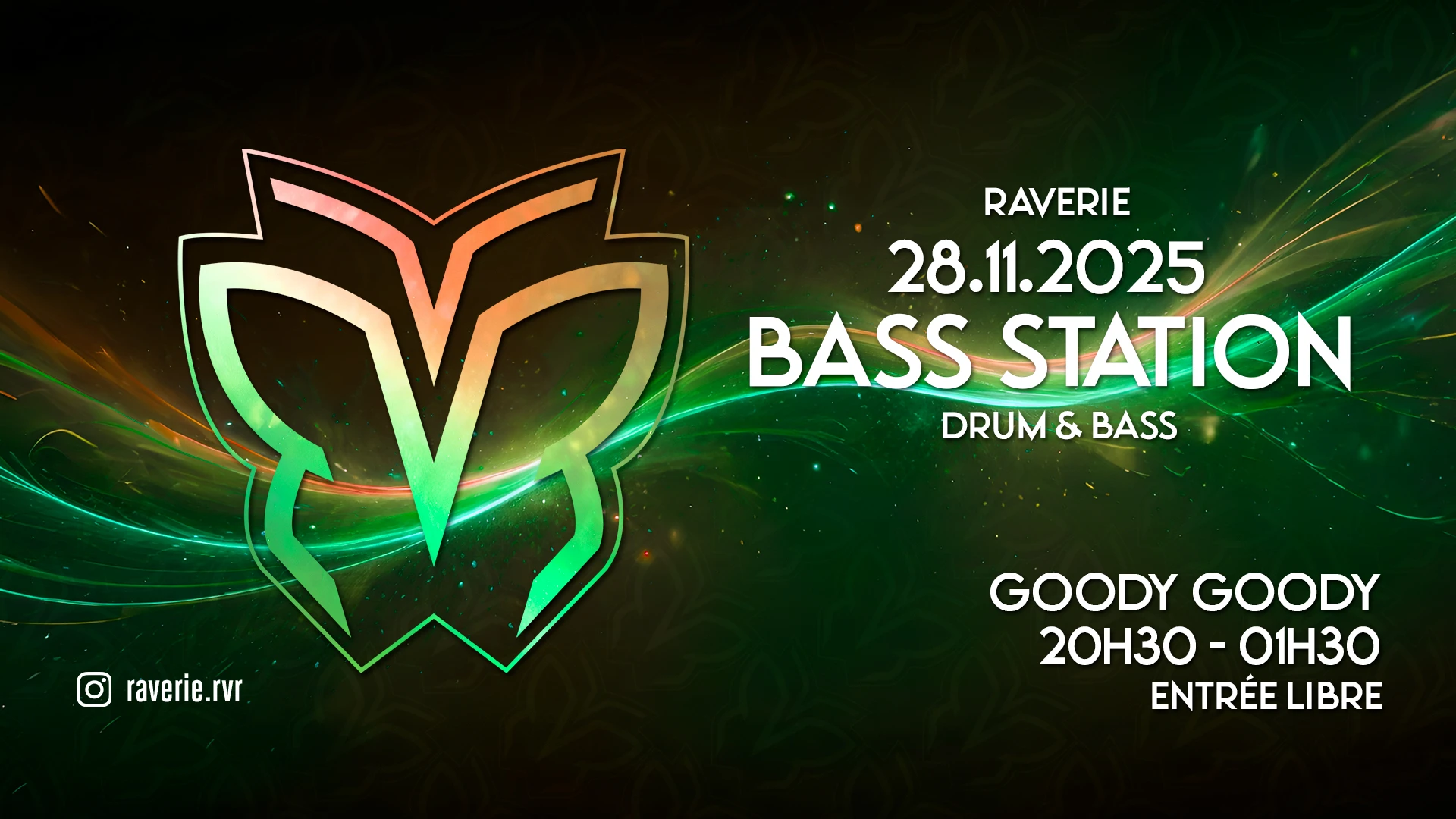 Raverie - Bass Station 4 Cover