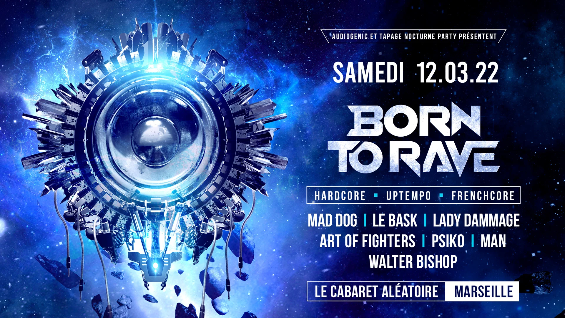 Born To Rave | Marseille Cover