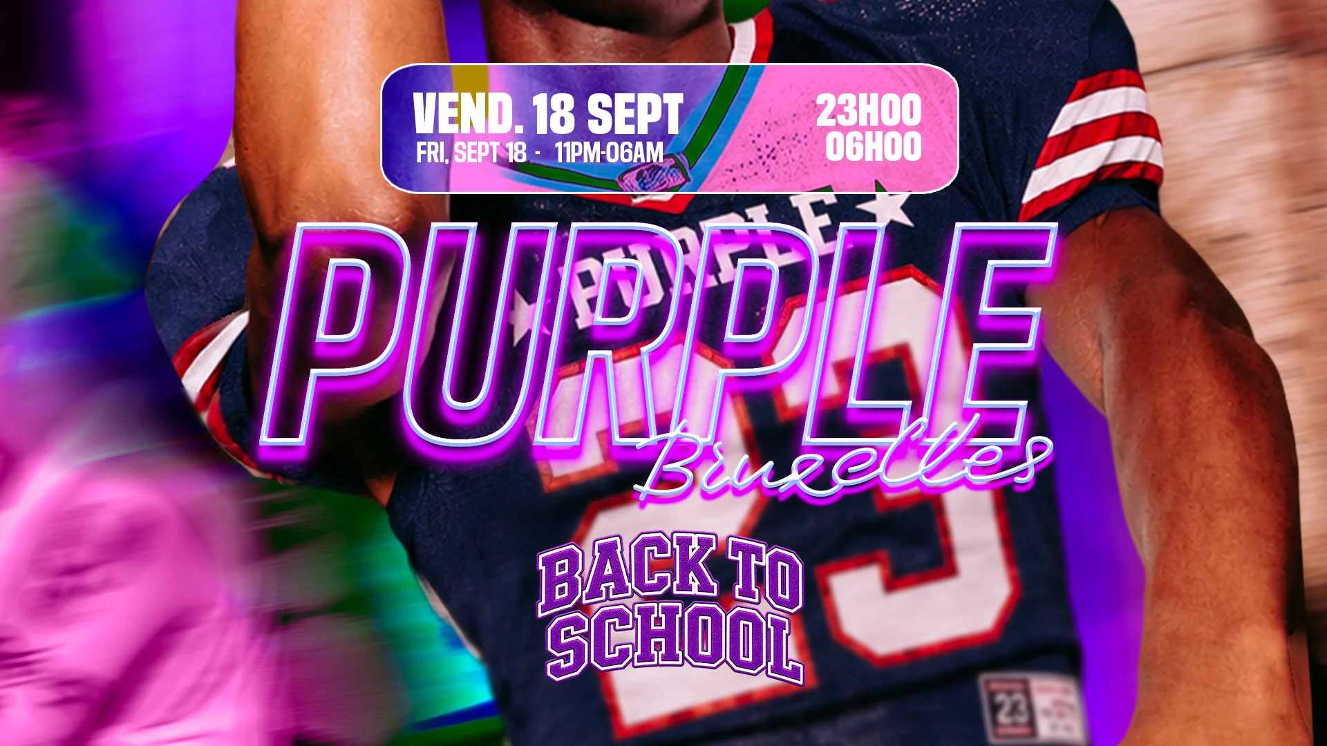 La Purple Bruxelles - Back To School Cover