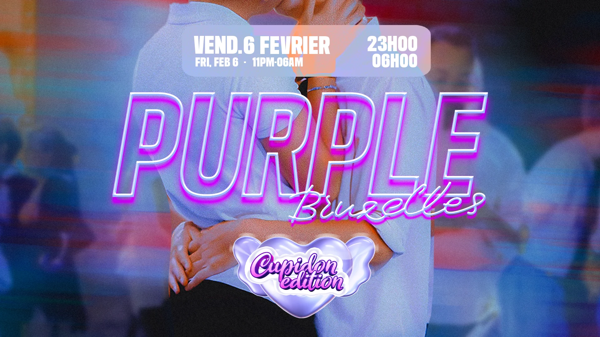 La Purple Bruxelles - Cupidon Édition Cover