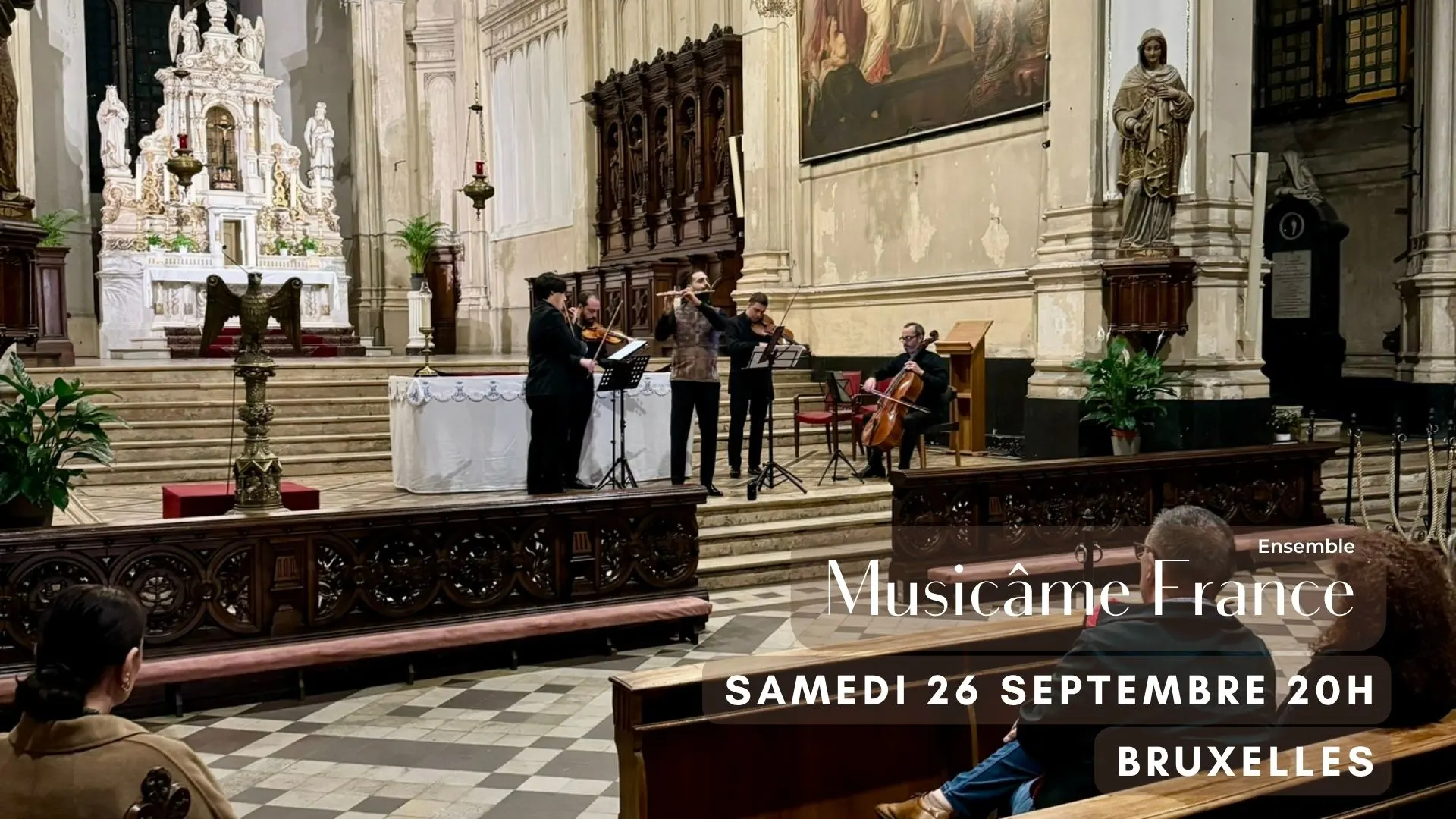 Concert À Bruxelles : Ravel, Debussy, Cantemir, Mozart Cover