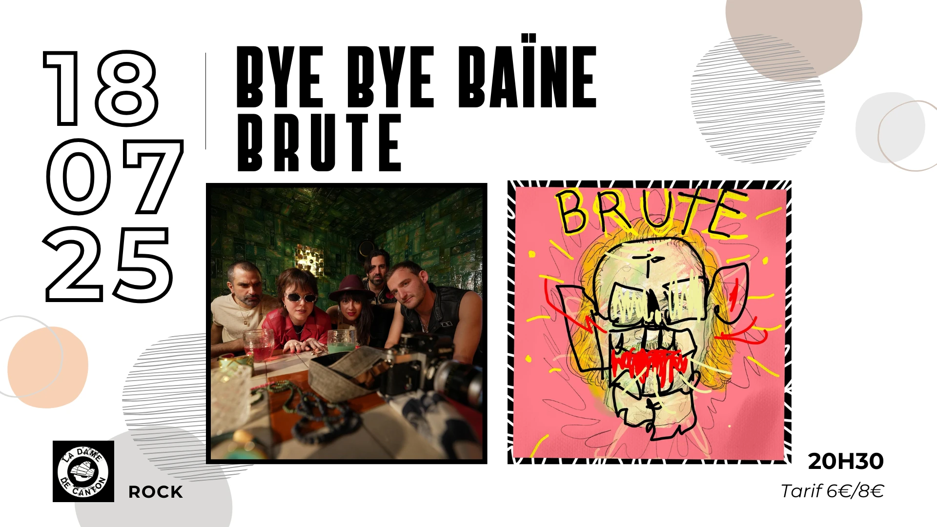 Bye Bye Baïne X Brute Cover