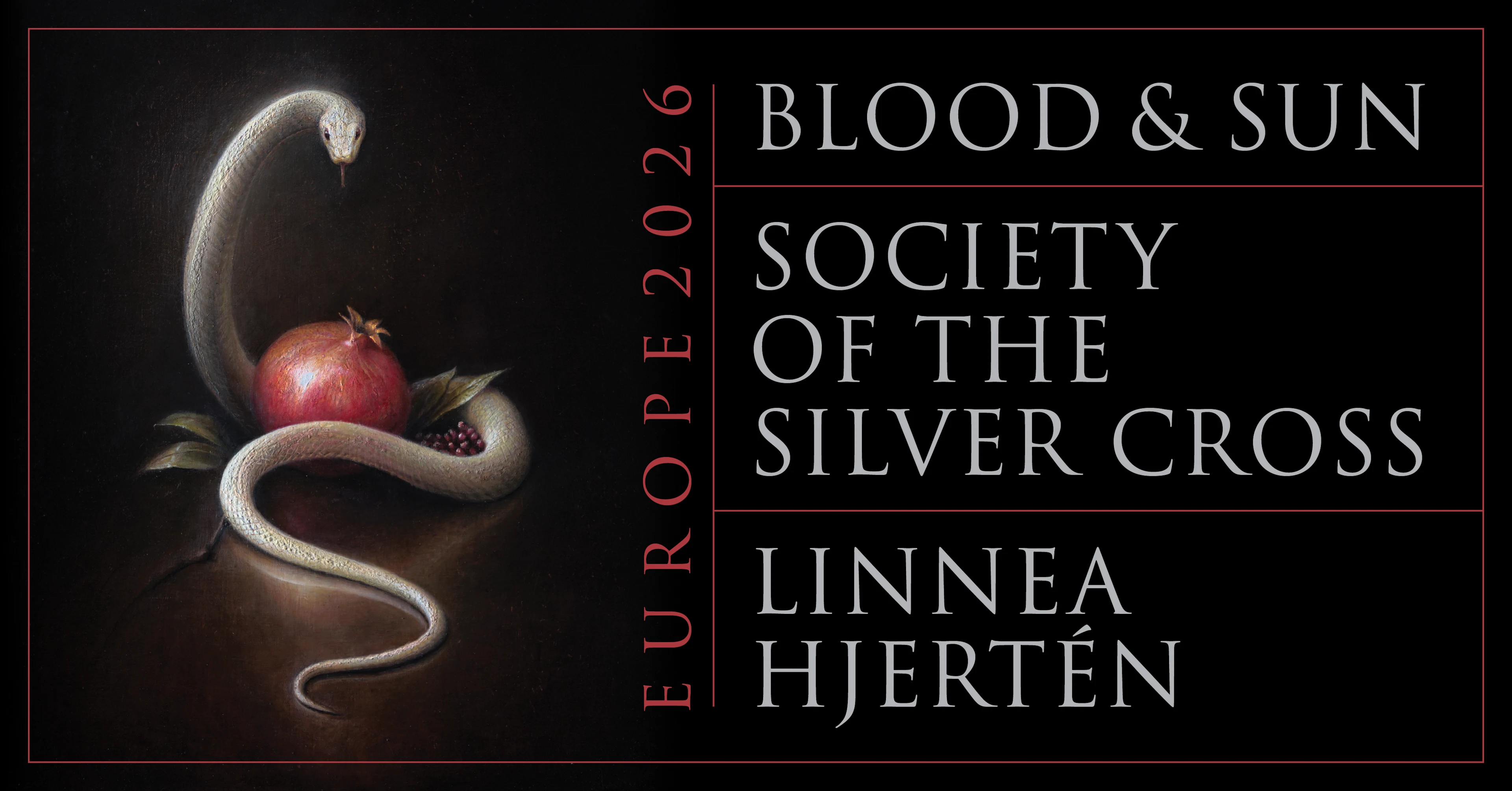 Blood & Sun + Society Of The Silver Cross + Linnea Hjertén Cover